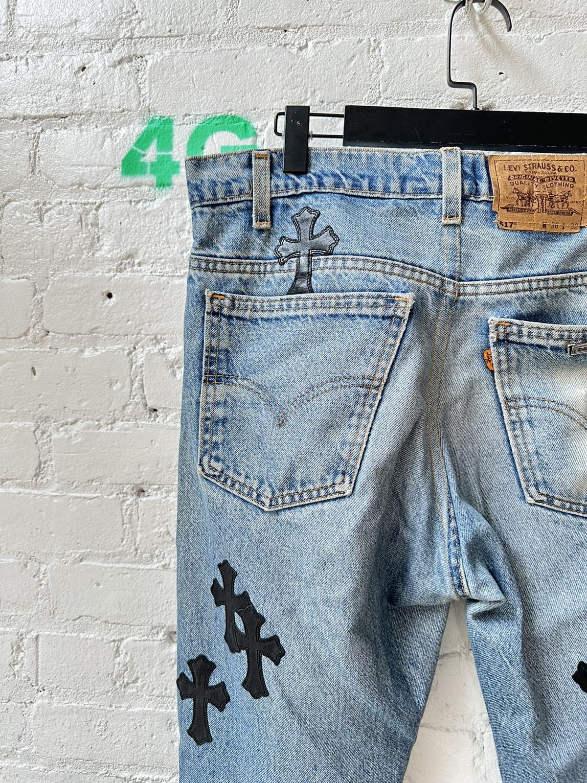 Chrome Hearts CHROME HEARTS 517 PATCH LEVIS Size US 36 / EU 52 - 5 Thumbnail