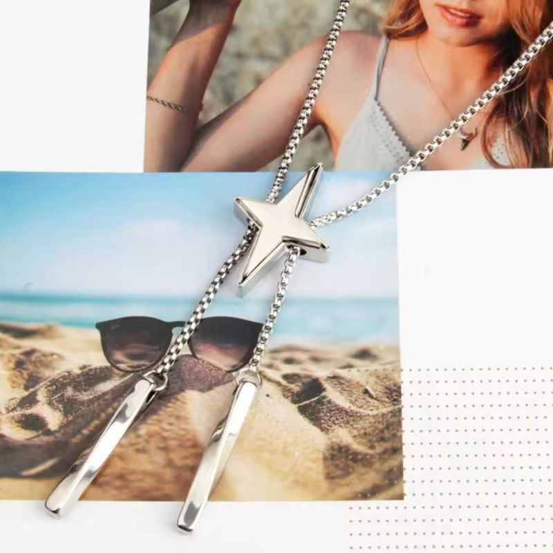 Vintage Star Design Alloy Bolo Tie Size ONE SIZE - 2 Thumbnail