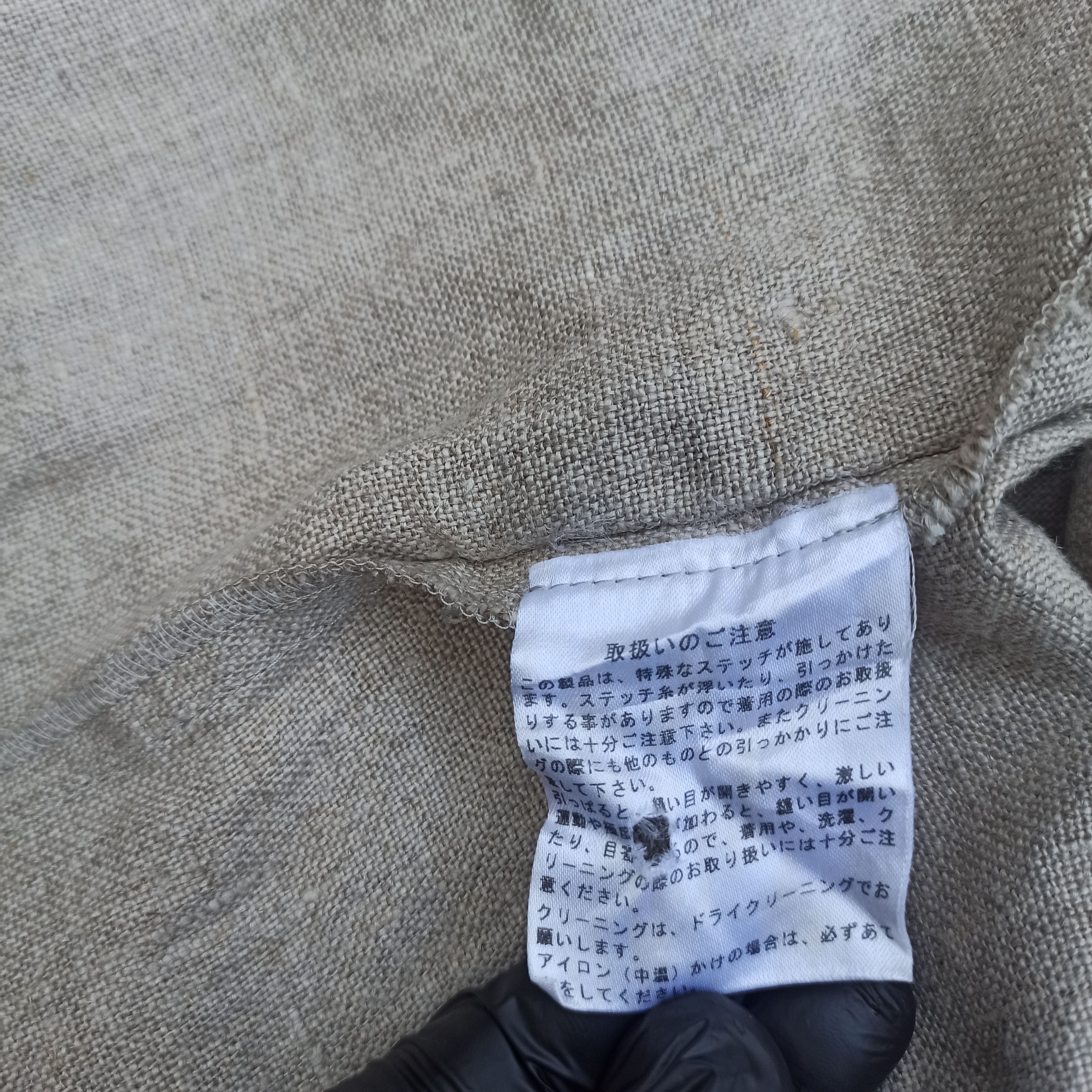Japanese Brand L'equipe yoshie inaba designer hands stitch hemp Size M / US 6-8 / IT 42-44 - 7 Thumbnail