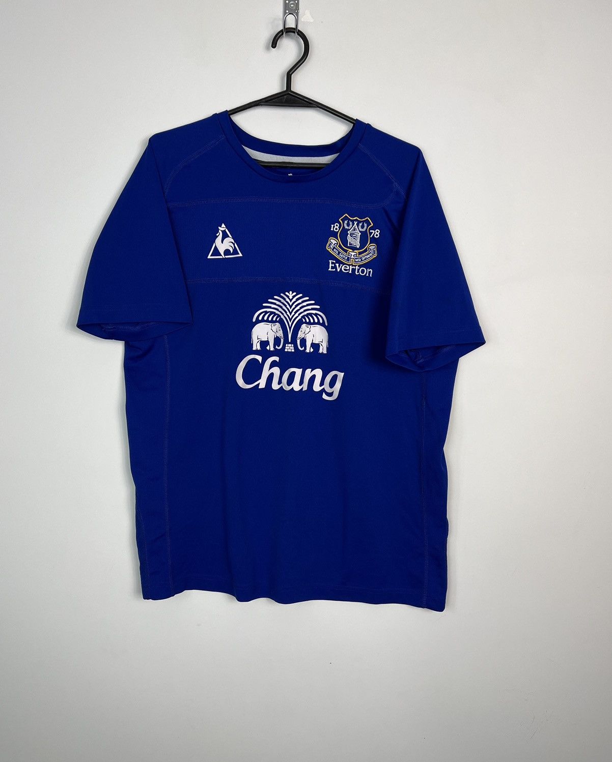 Le Coq Sportif × Vintage Le Coq Sportif Everton 2010/2011 Soccer Jersey Size US L / EU 52-54 / 3 - 1 Thumbnail