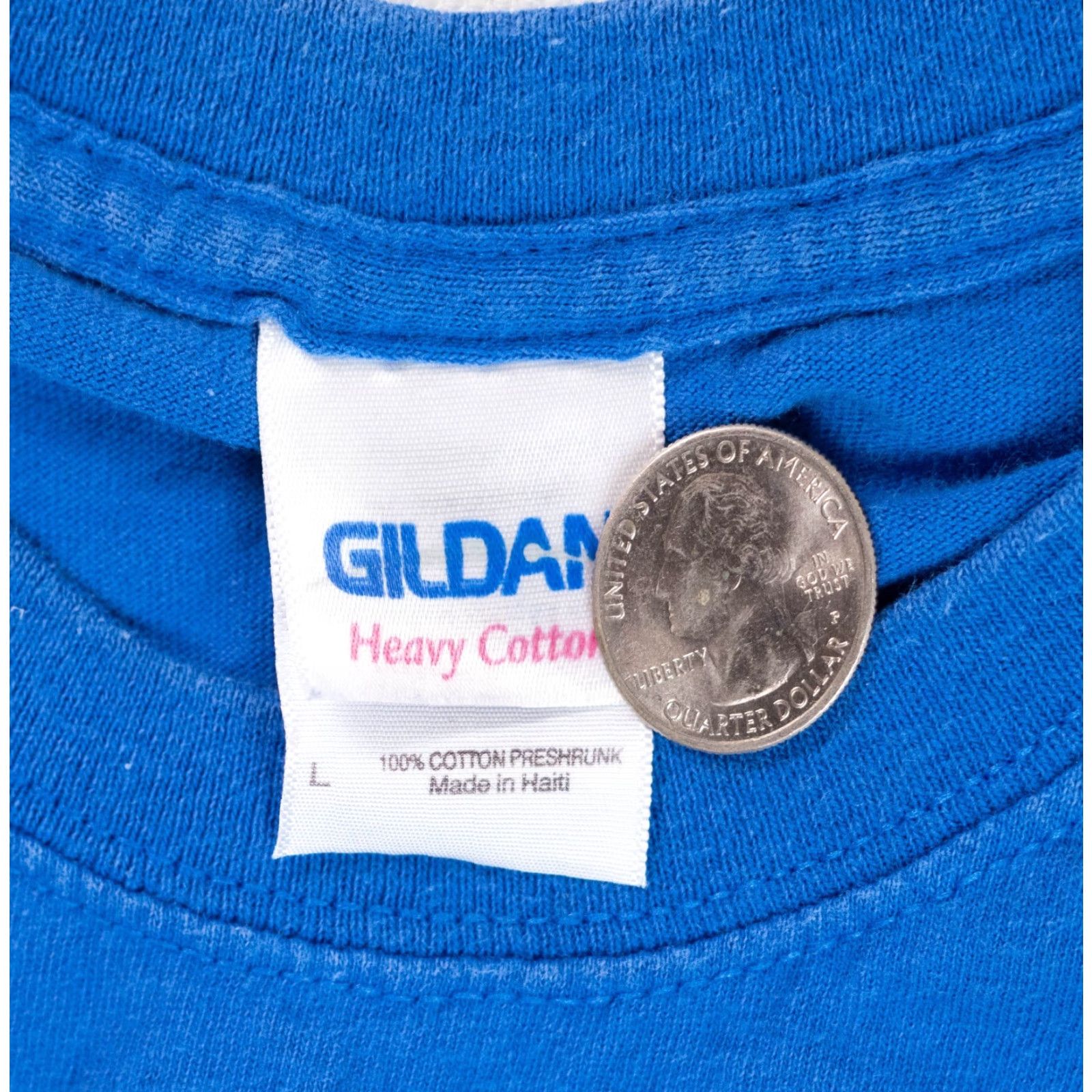 Vintage VINTAGE Internet Get Connected T-Shirt Men's L Blue Gilden 90s Rock N Roll Logo Short Sleeve Crew Neck Shirt Size US L / EU 52-54 / 3 - 4 Thumbnail