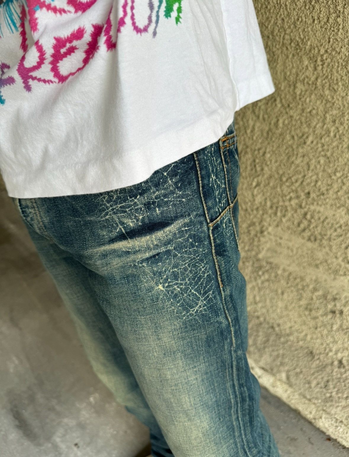 Dior Dior Homme SS07 Spider Web Denim | Grailed Dior Dior Homme SS07 Spider Web Denim | Grailed