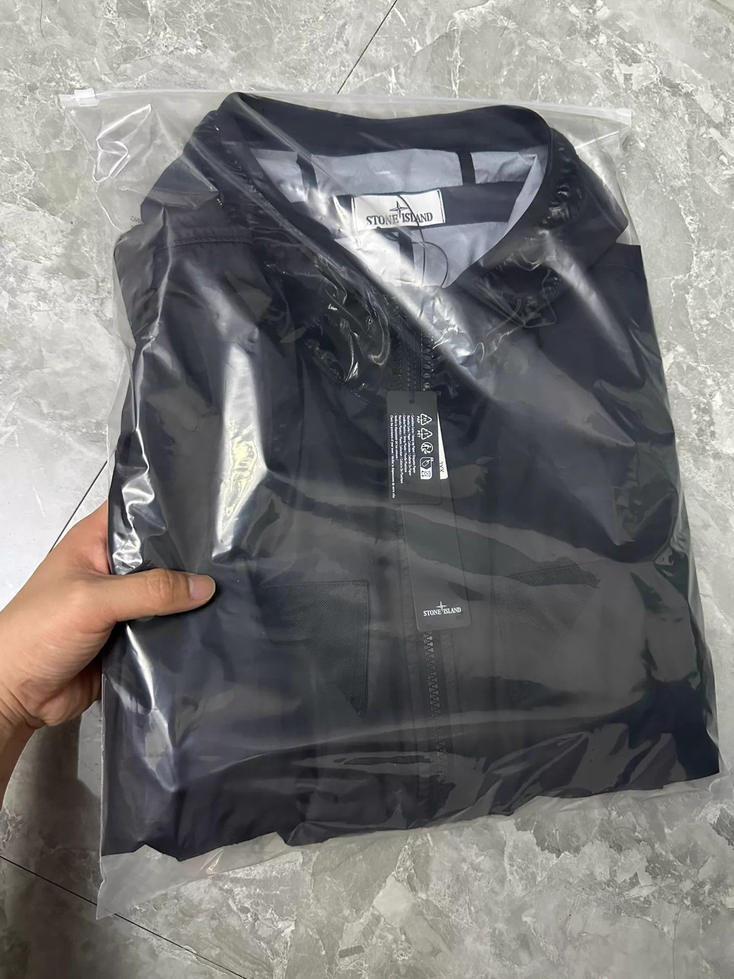 Stone Island Stone Island 23ss MEMBRANA 3LTC Hooded Jacket Black XXL New Size US XXL / EU 58 / 5 - 6 Thumbnail