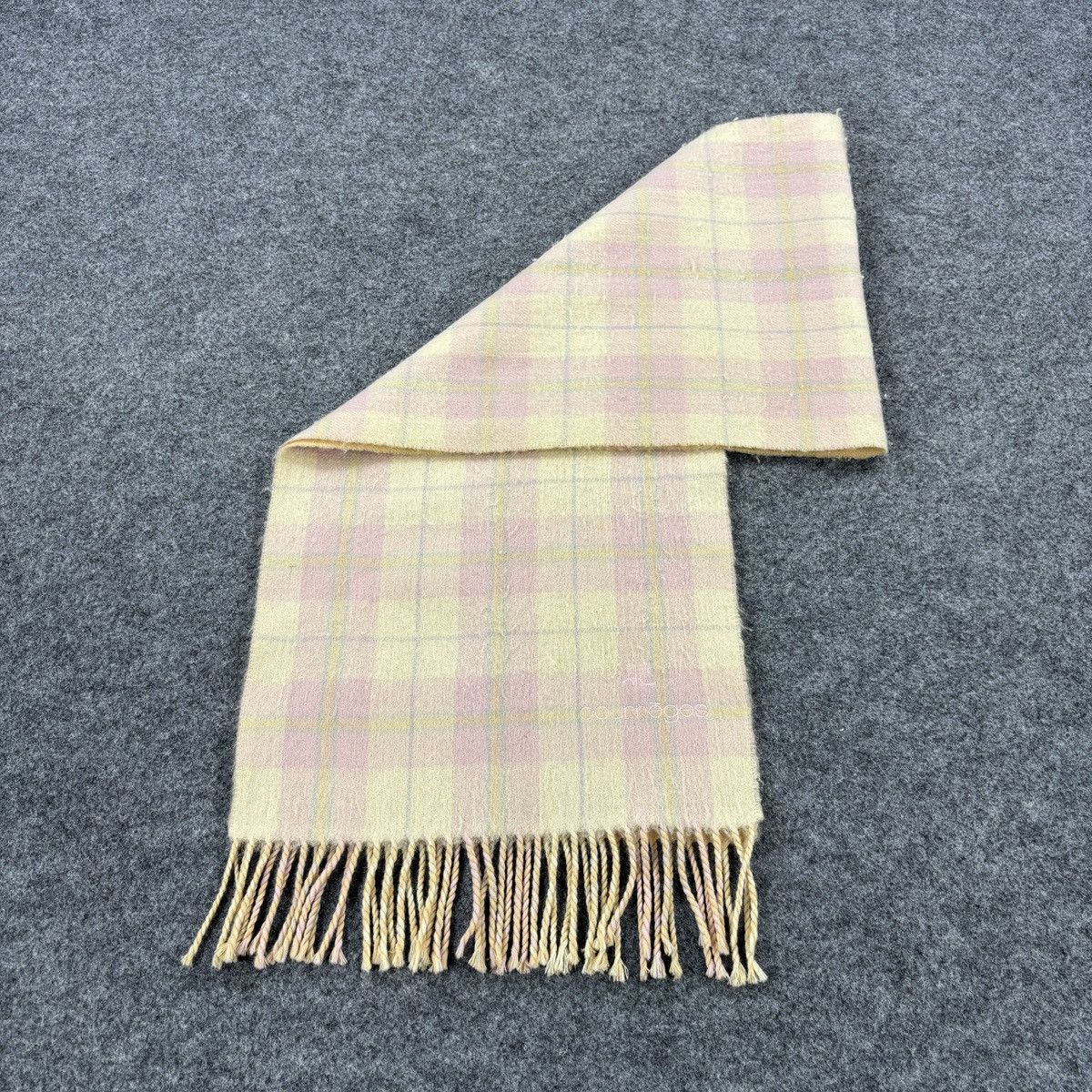 Courreges × Vintage Courreges Scarf # D758 # Muffler # Neckwear Size ONE SIZE - 8 Thumbnail