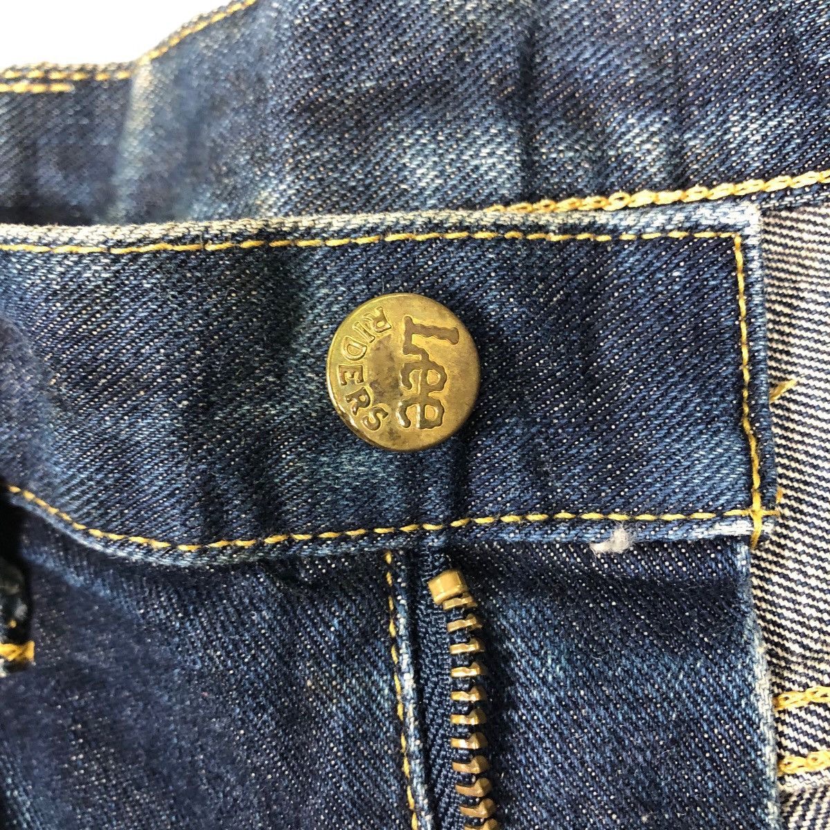 Japanese Brand 🔥VINTAGE DENIM LEE SELVEDGES RED LINE BIKER WEAR Size US 30 / EU 46 - 19 Thumbnail