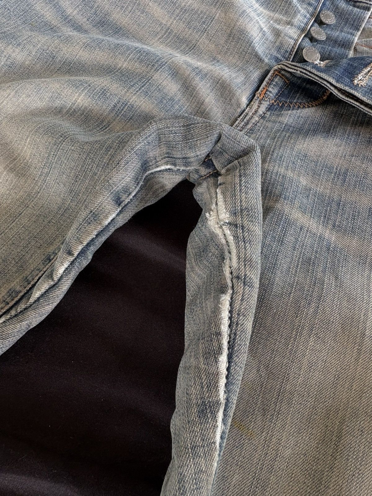 Oakley Rare Vintage Oakley Denim Faded Wash Flare Jeans Pants Size US 33 - 16 Thumbnail
