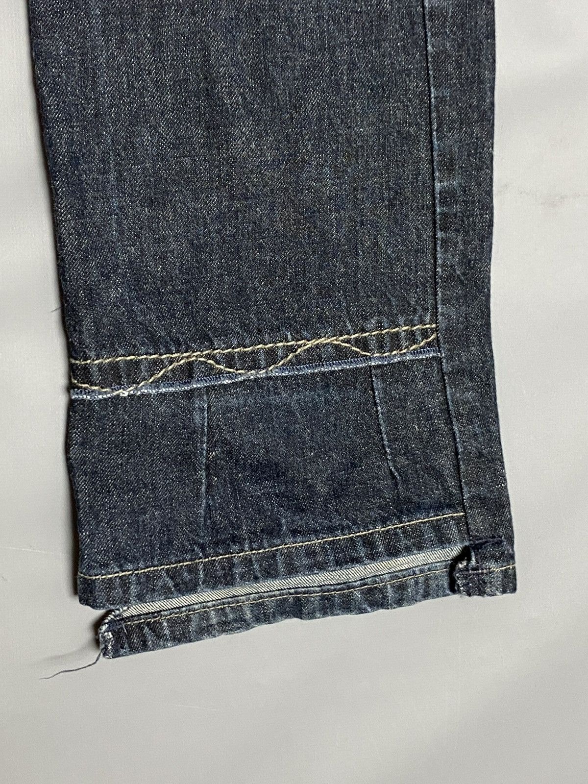 Marithe + Francois Girbaud Marithe Francois Girbaud Jeans Women US 27 Blue Distressed Size 28" / US 6 / IT 42 - 10 Thumbnail