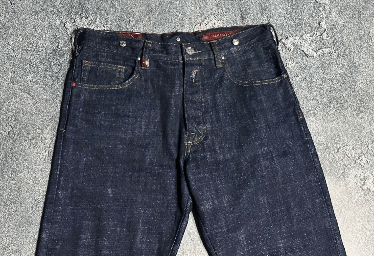 Armani Collezioni Armani Exchange high quality selvage denim 32 Size US 32 / EU 48 - 6 Thumbnail