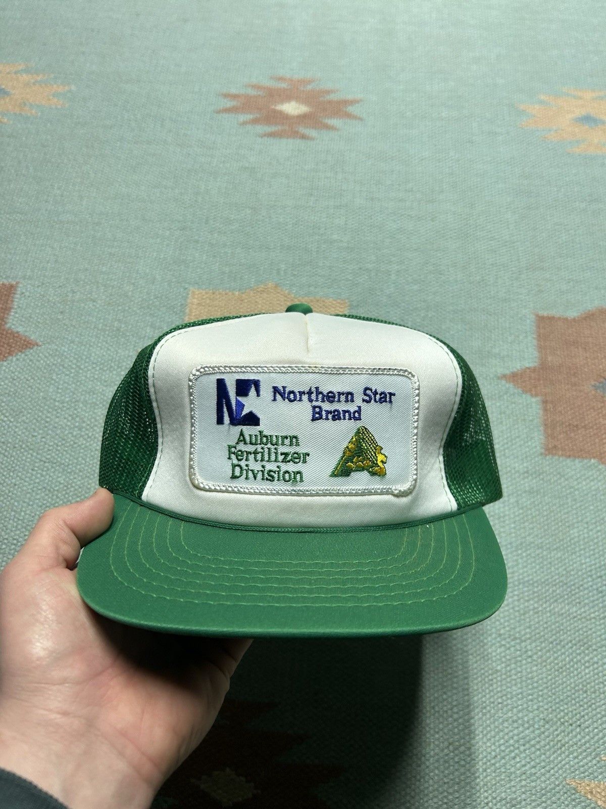 Vintage Vtg trucker hat northern star mineral auburn fertilizer farm Size ONE SIZE - 2 Thumbnail