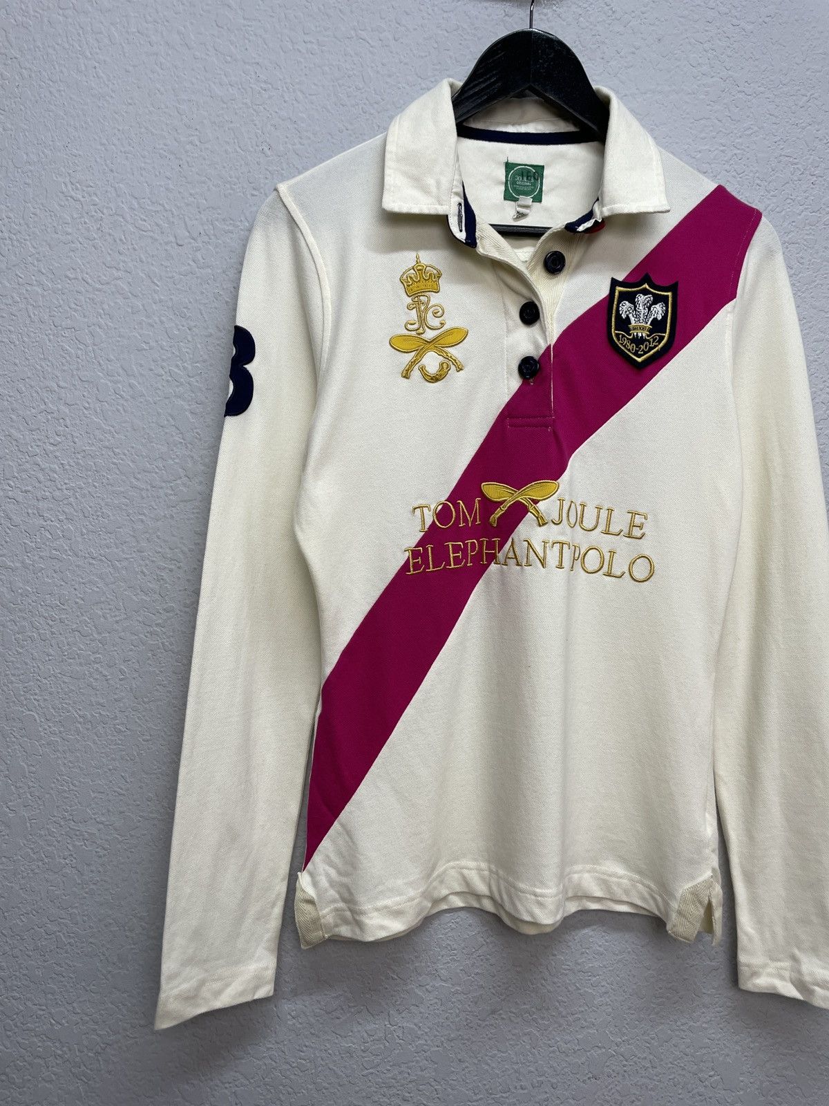 Rugby Ralph Lauren Joules Vintage Rugby Shirt Elephant Polo Tennis Club Energy Size US L / EU 52-54 / 3 - 2 Thumbnail