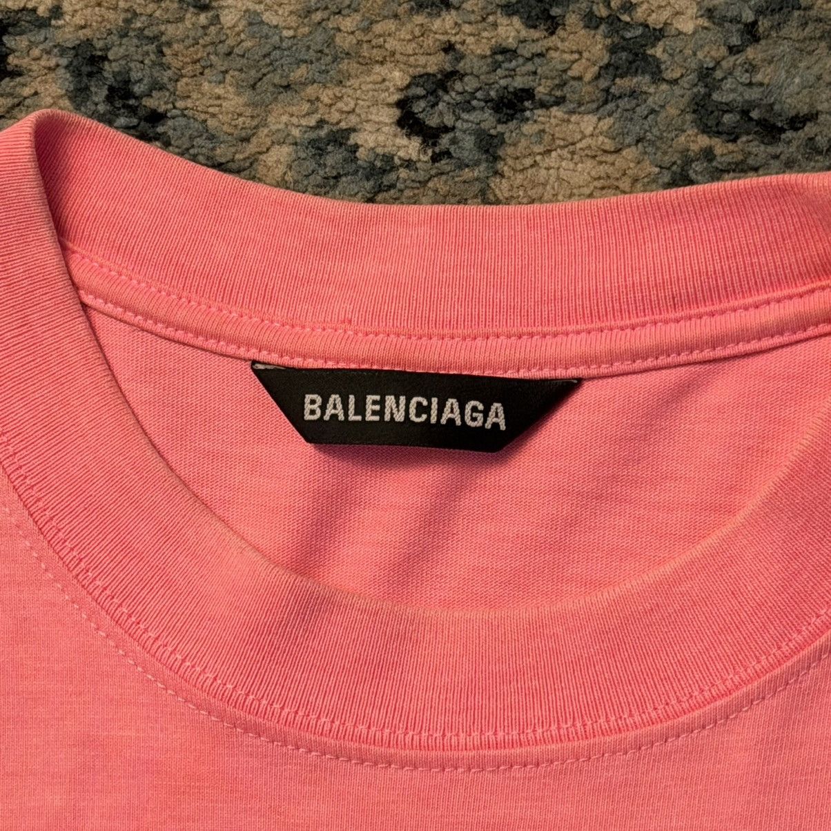 Balenciaga Balenciaga Embroidered Cotton T-Shirt Size Medium Fits Large Size US L / EU 52-54 / 3 - 5 Thumbnail