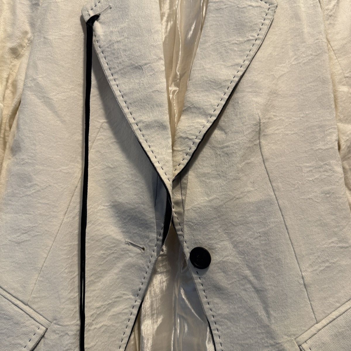 Ann Demeulemeester Ann D Crepe Blazer with Satin Lining Size XS / US 0-2 / IT 36-38 - 6 Thumbnail