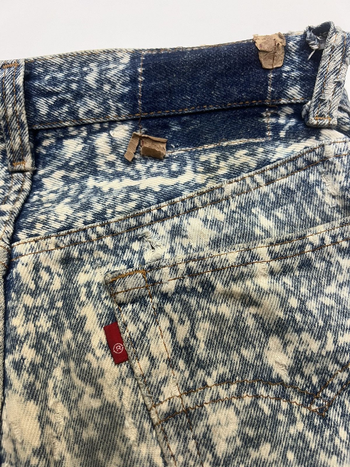 Levi's Vintage 80s Levi's Acid Wash Denim Jeans Size 30 Size US 30 / EU 46 - 10 Thumbnail