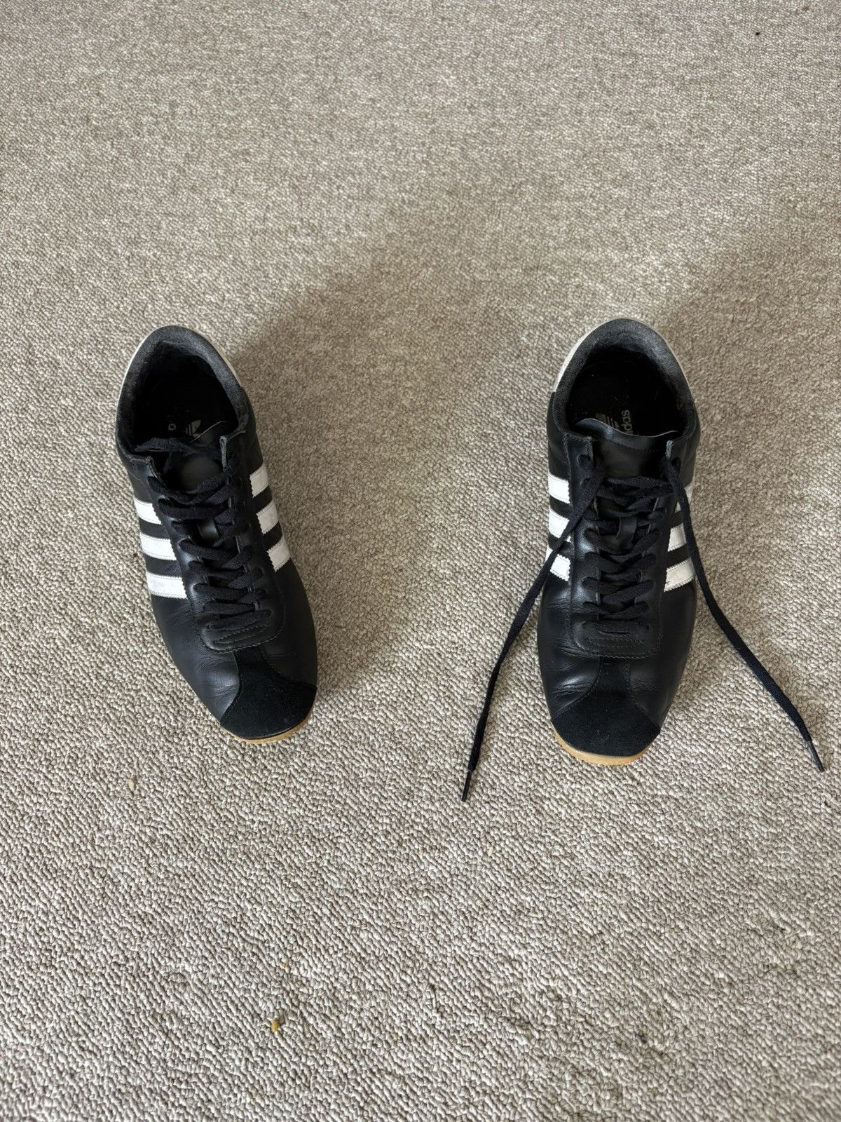 Adidas Rekord leather sneakers Size US 11.5 / EU 44-45 - 5 Thumbnail