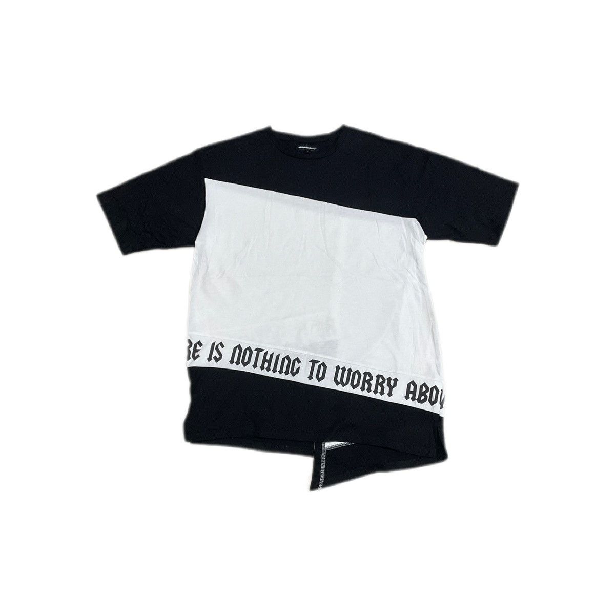 semanticdesign 🔥Sick Y2K Semantic Design Patchwork Asymmetrical Poem Shirt Size US L / EU 52-54 / 3 - 1 Thumbnail