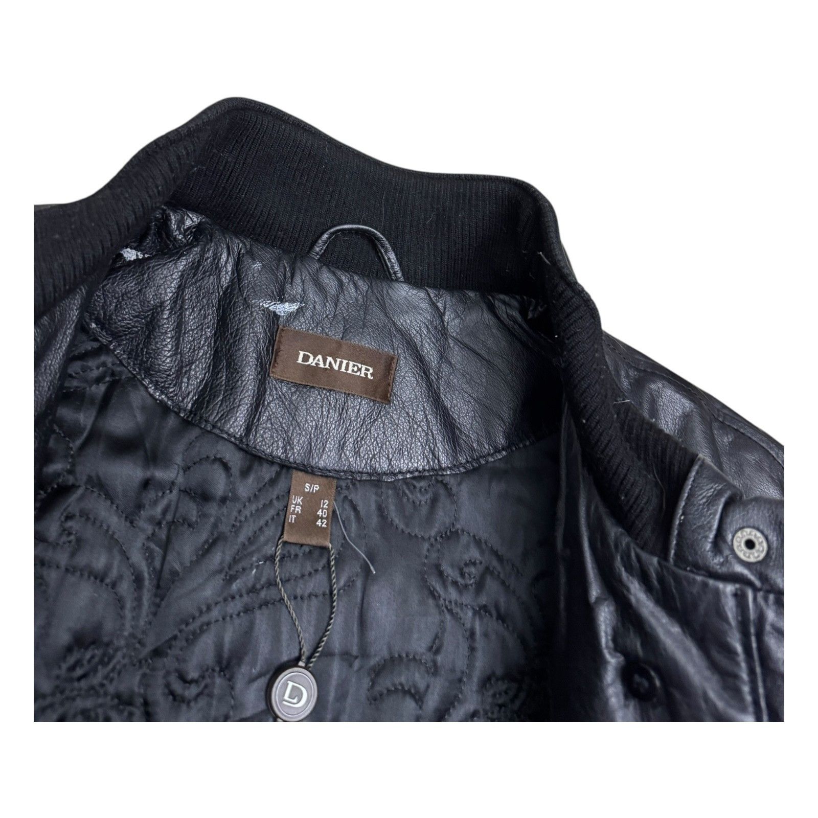Danier DANIER GENUINE LEATHER Luxury Designer Leather Coat Small Size S / US 4 / IT 40 - 7 Thumbnail