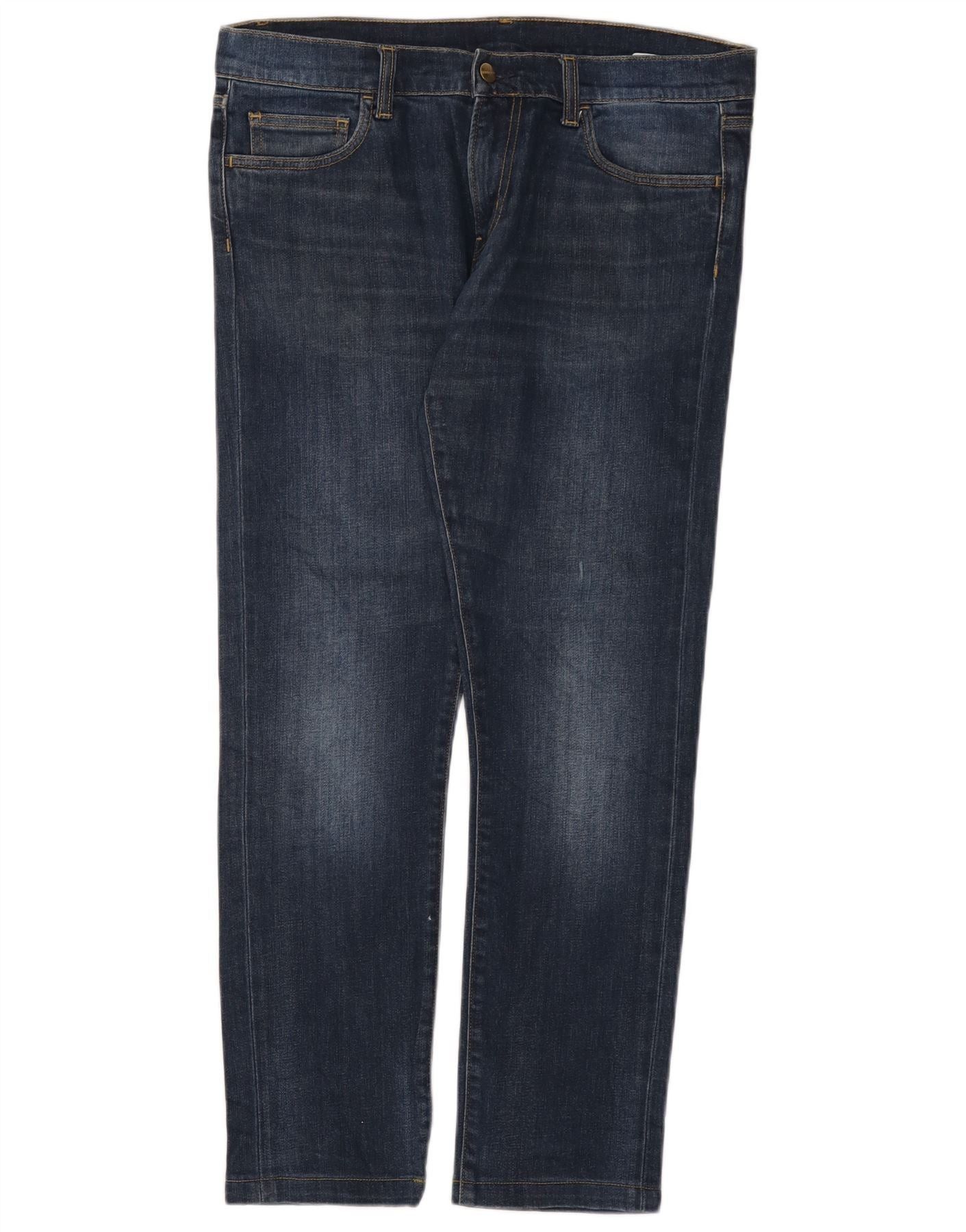 Carhartt Mens Slim Jeans W32 L29 Navy Blue Cotton Size US 32 / EU 48 - 1 Thumbnail