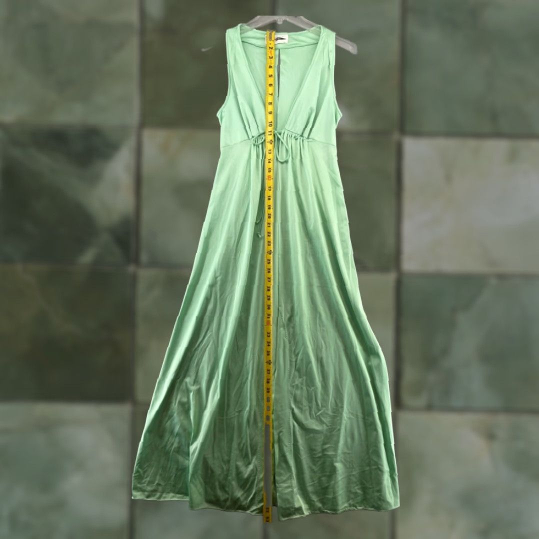 Vintage Shadowline Womens Green Dress 32 Vintage Size XXS / US 00 / IT 34 - 3 Thumbnail