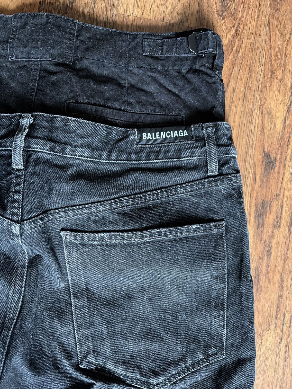 Balenciaga Balenciaga double denim jeans Size US 32 / EU 48 - 4 Thumbnail