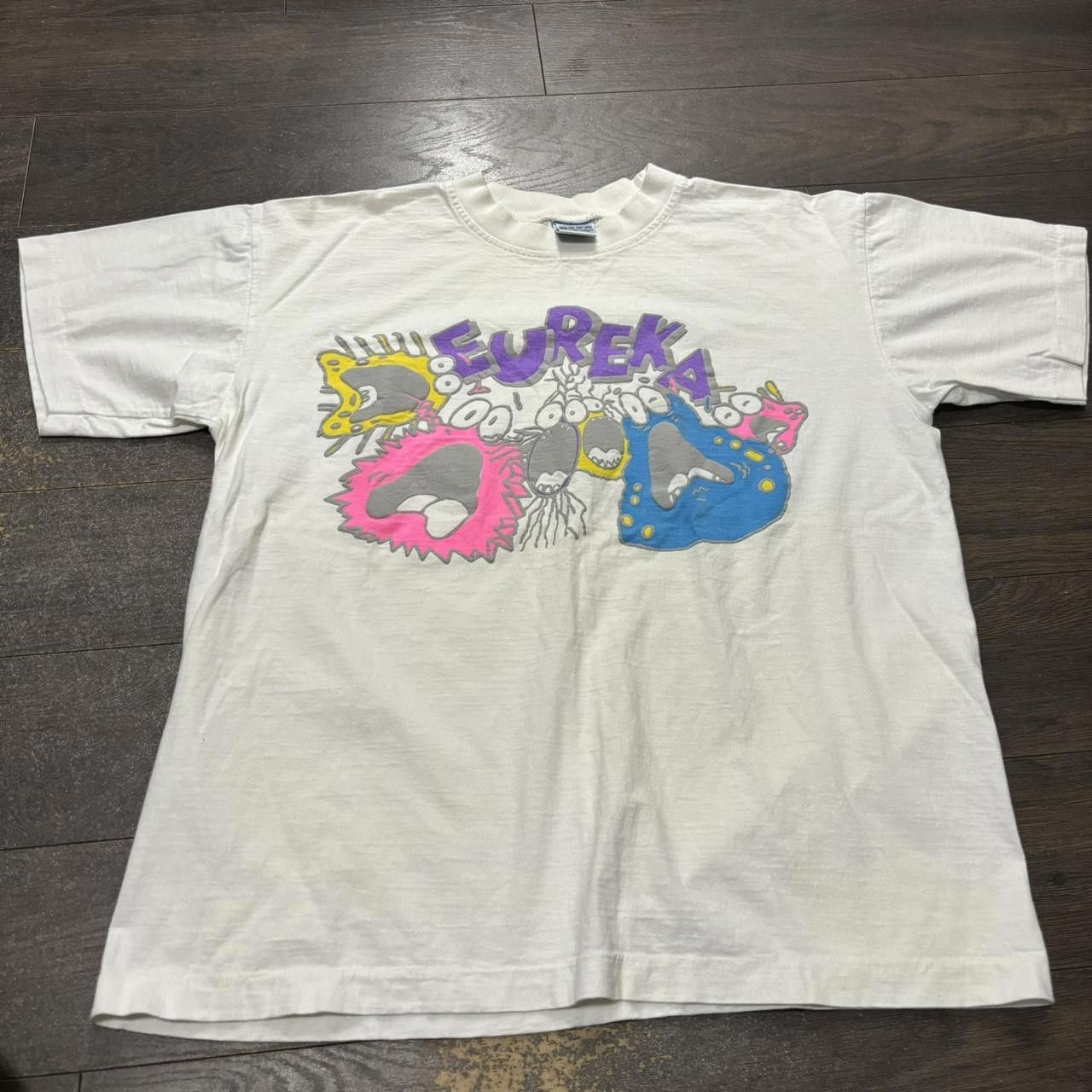 Designer Vintage Eureka T Shirt Size US M / EU 48-50 / 2 - 2 Thumbnail