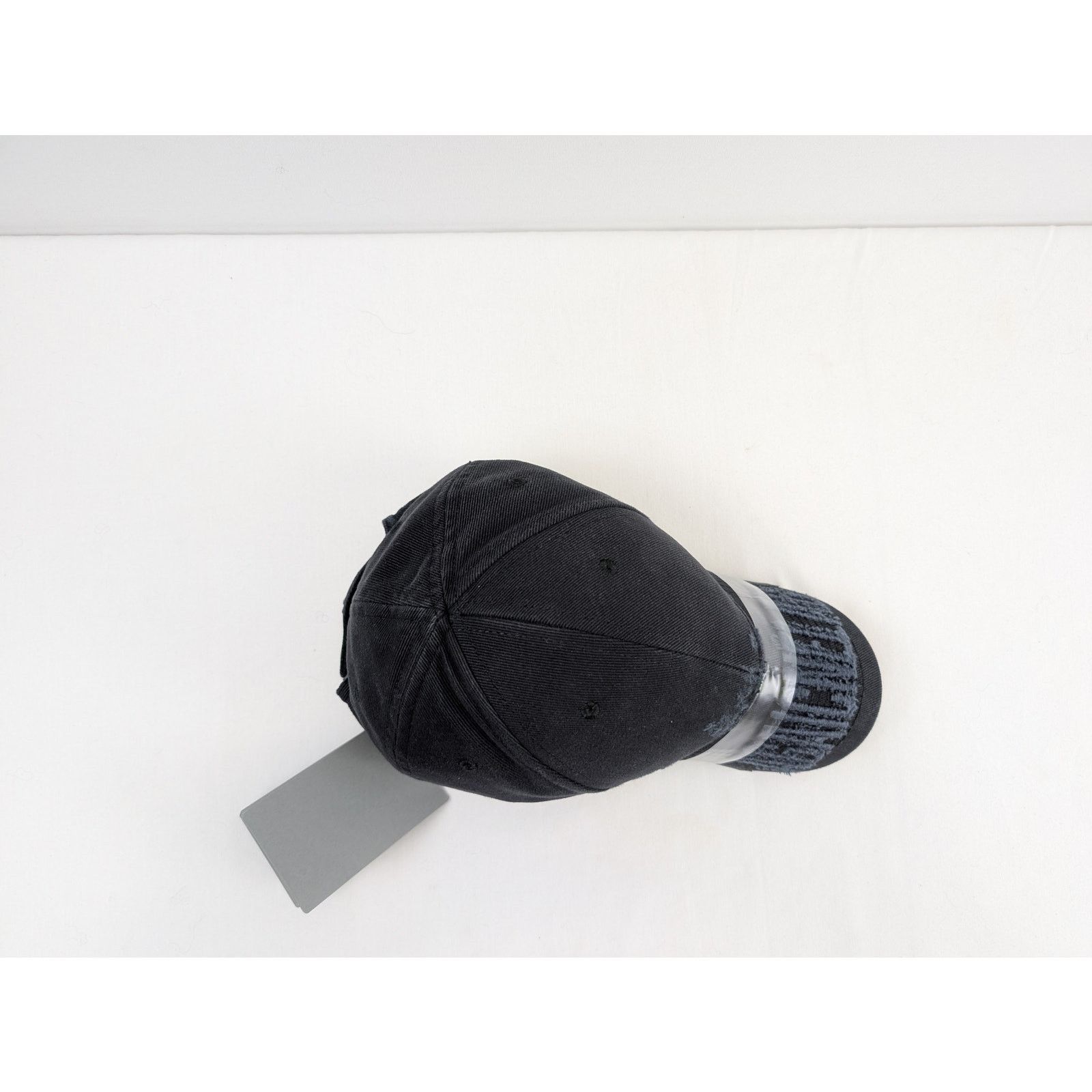 Balenciaga o1rshd1 Size: S / Men's Backwards Hat / Cap in Black Size ONE SIZE - 5 Thumbnail