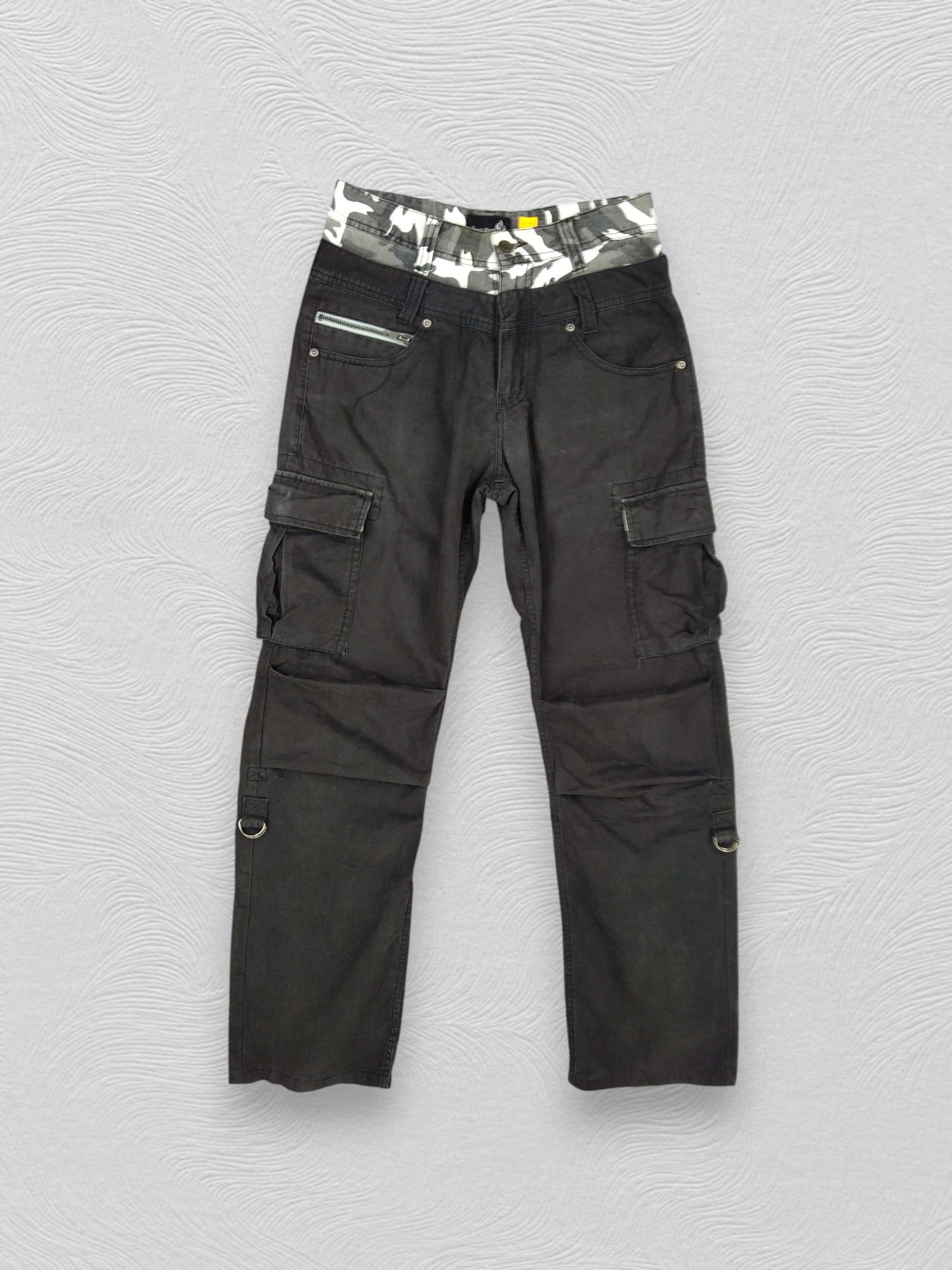 Japanese Brand Jungle Storm Japanese Brand Double Waist Cotton Pants -CP165 Size US 28 / EU 44 - 1 Thumbnail