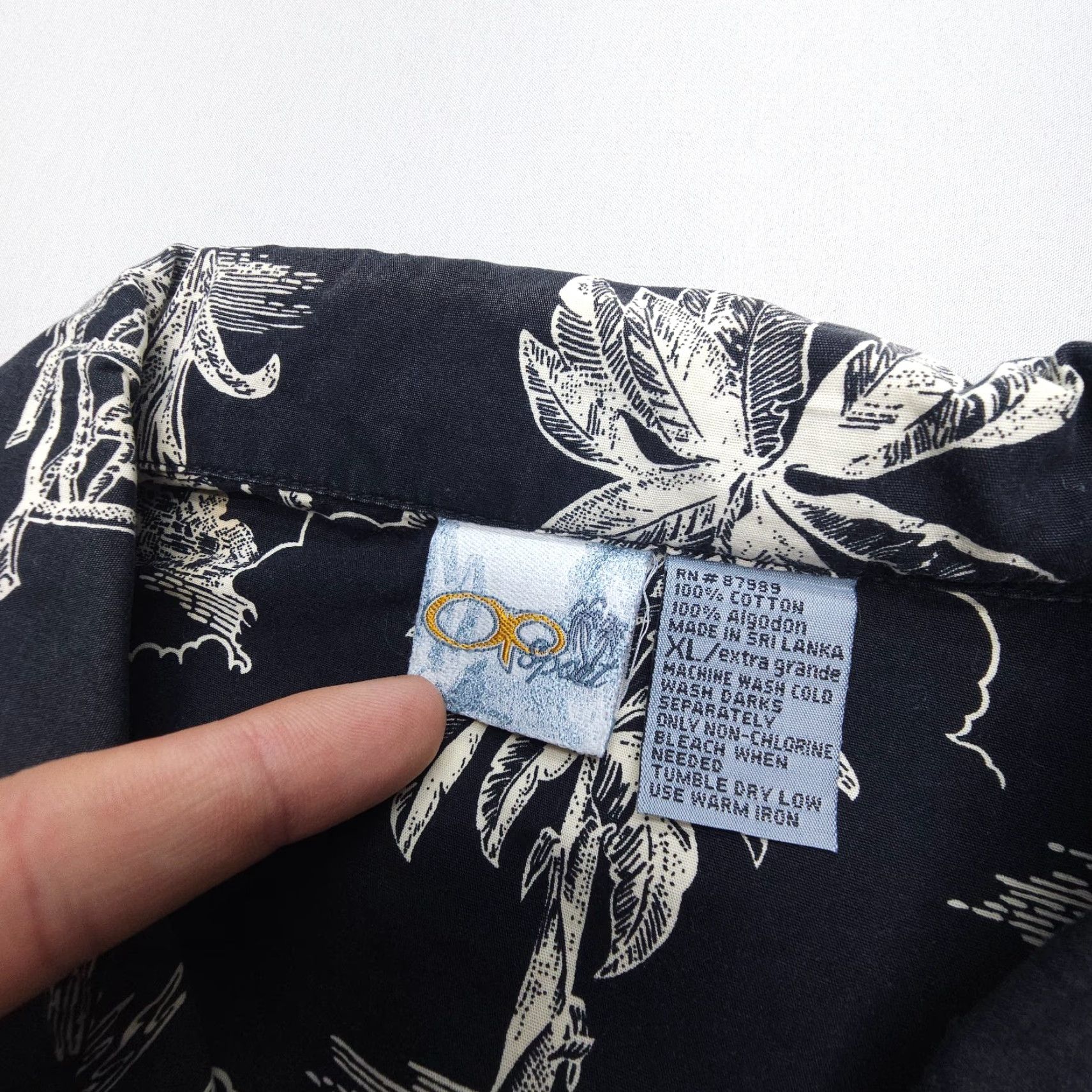 Ocean Pacific VINTAGE Ocean Pacific OP Sport Hawaiian Shirt Mens XL Floral Cotton Short Sleeve Button-Up Tropical 90s USA Mens Size US XL / EU 56 / 4 - 3 Thumbnail