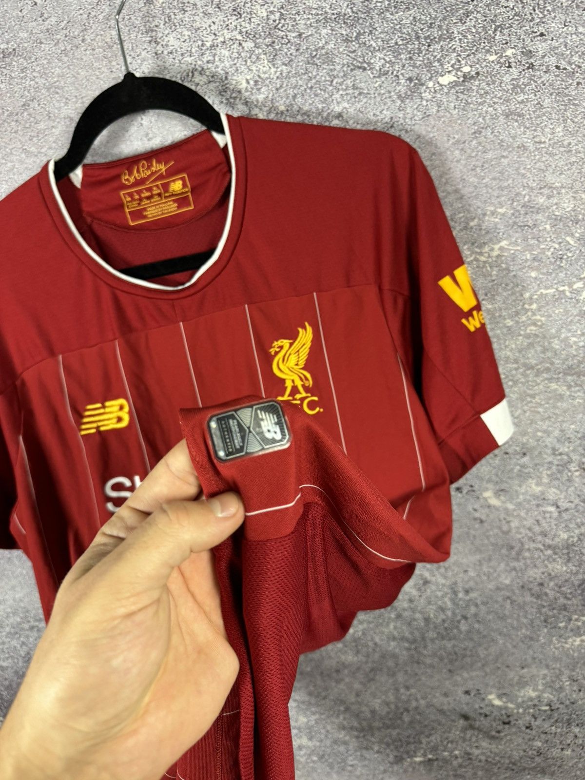 New Balance × Vintage Vintage Liverpool 2019/20 New Balance Jersey Blokcore L sz Size US L / EU 52-54 / 3 - 9 Thumbnail
