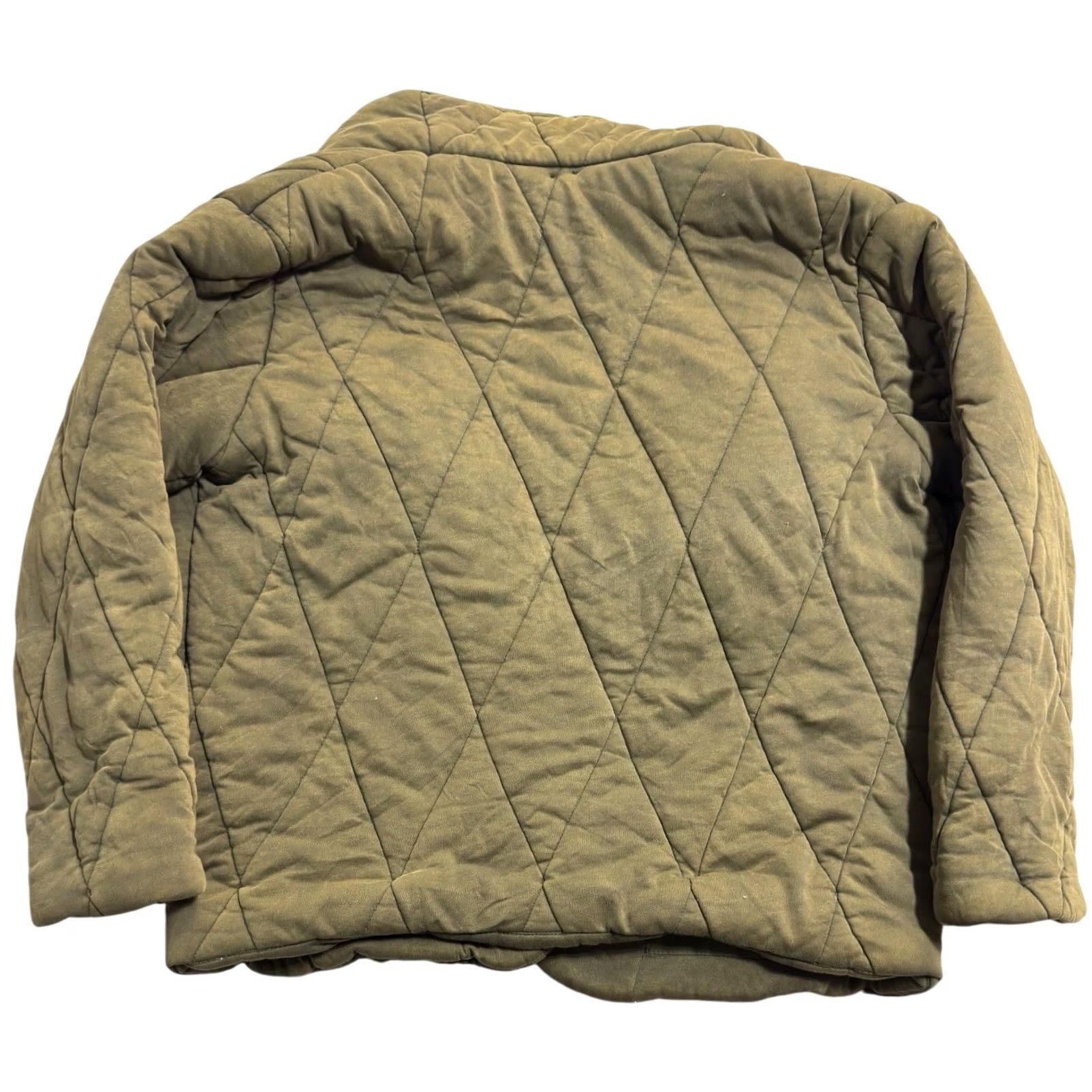 Free People Free People Jacket Blazer Quilted Pillow Olive Green Tawny Sz S Women Size XS / US 0-2 / IT 36-38 - 2 Thumbnail