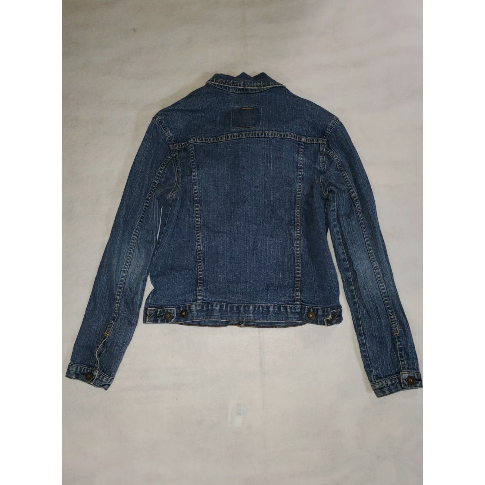 Vintage VINTAGE Levi Strauss Signature Jeans Jacket Misses Size Small 4/6 Blue Jean Jacket Size 28" / US 6 / IT 42 - 2 Thumbnail