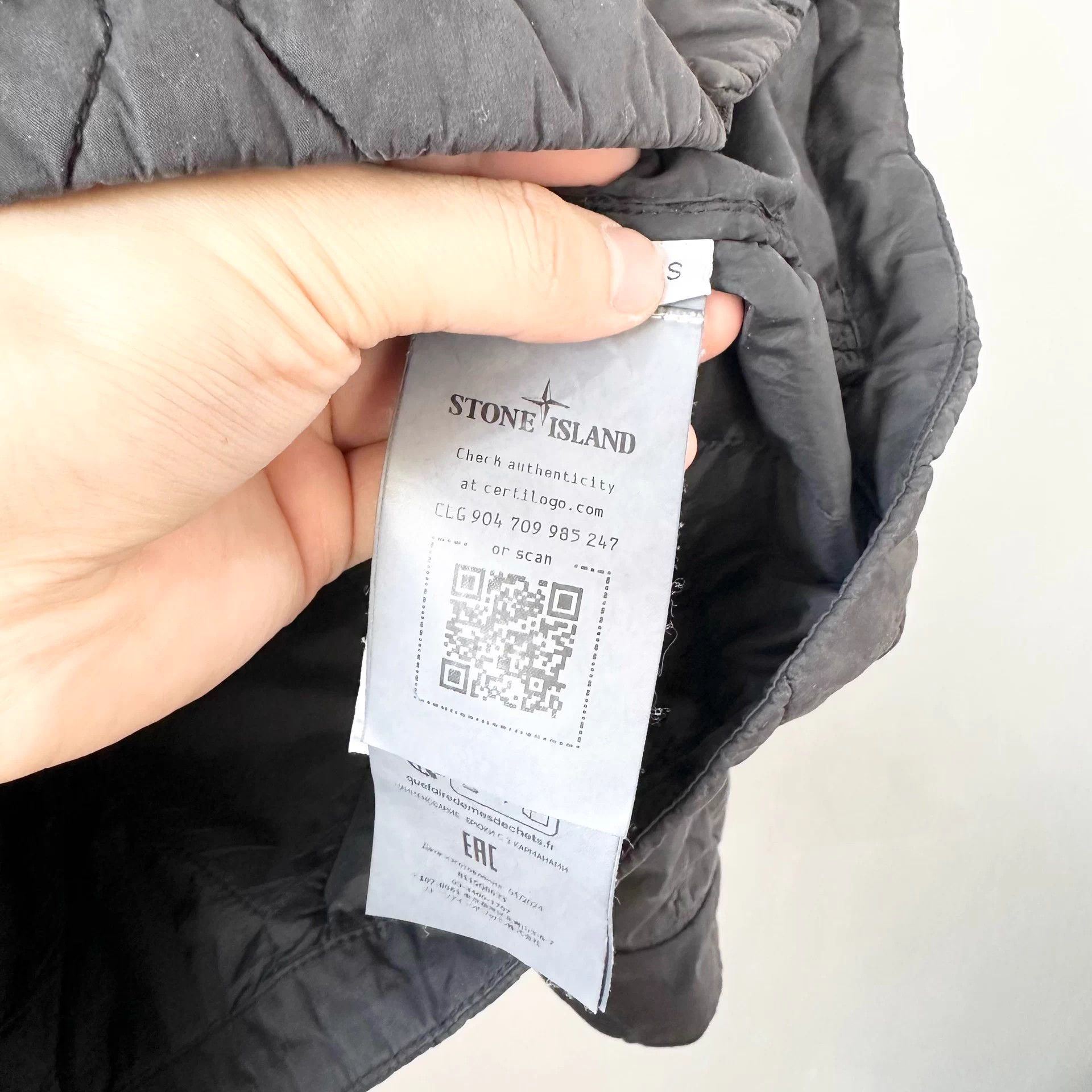 Stone Island STONE ISLAND FW24 Quilted Shirt Jacket Black S Size US S / EU 44-46 / 1 - 5 Thumbnail
