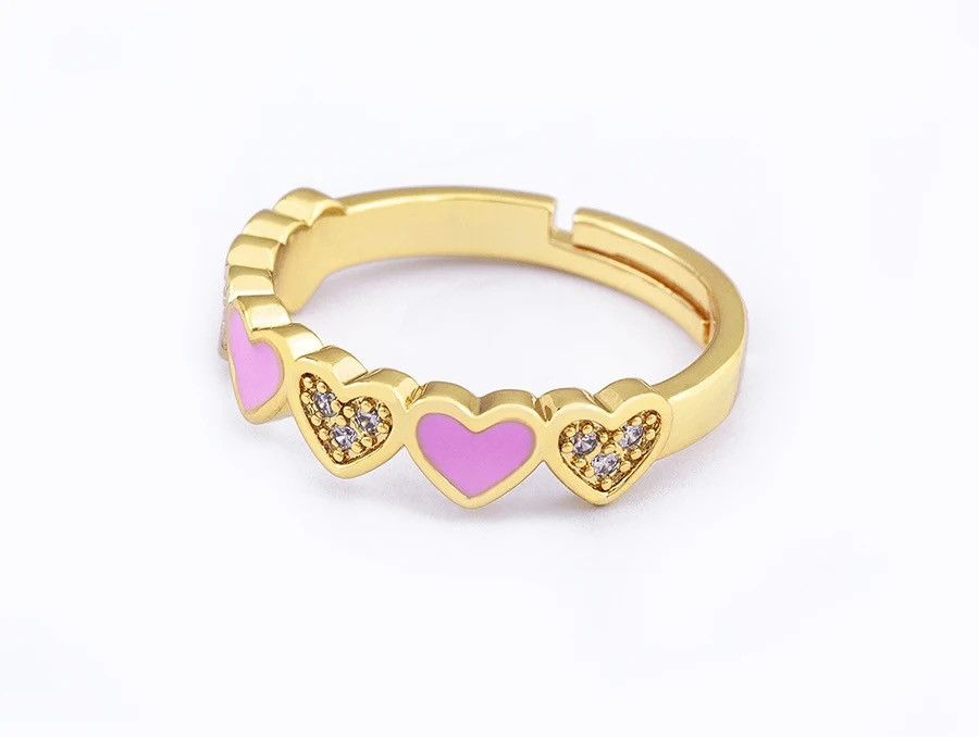 Jewelry × Vintage Sweet Cute Love Rings Size ONE SIZE - 2 Thumbnail