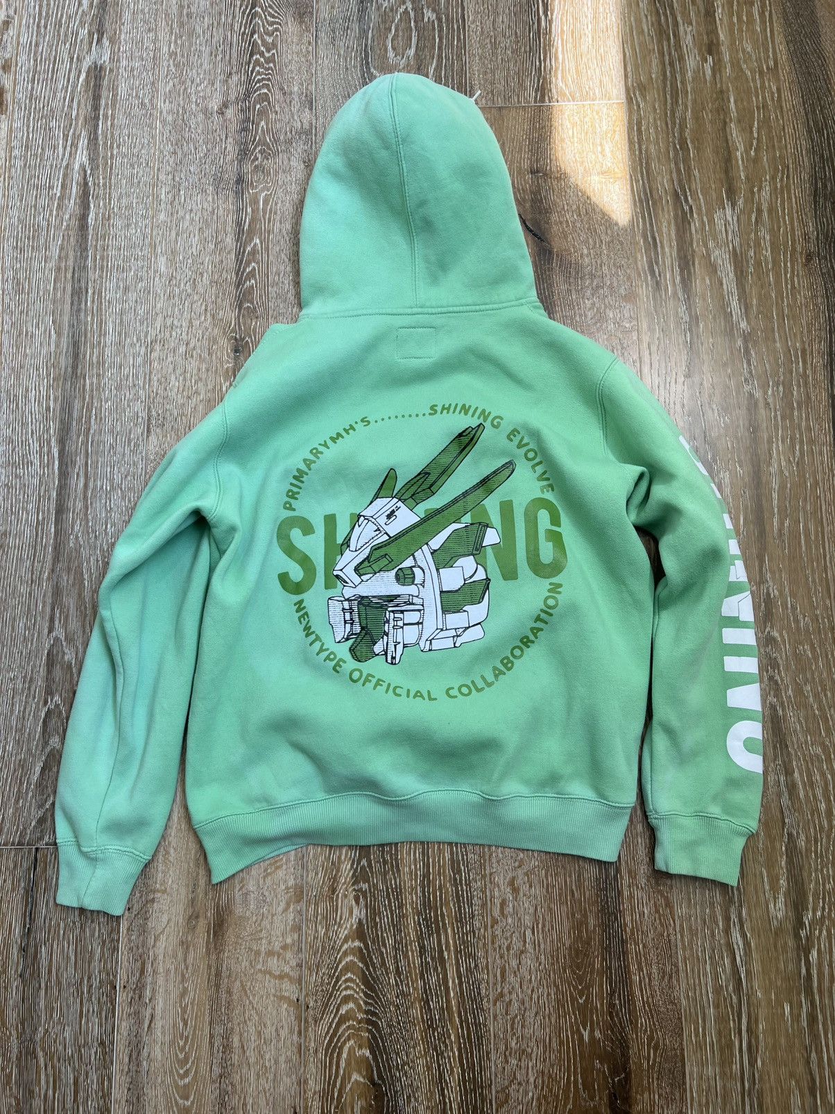 Japanese Brand Newtype x primary mh Shining Evolve hoodie Size US S / EU 44-46 / 1 - 2 Thumbnail