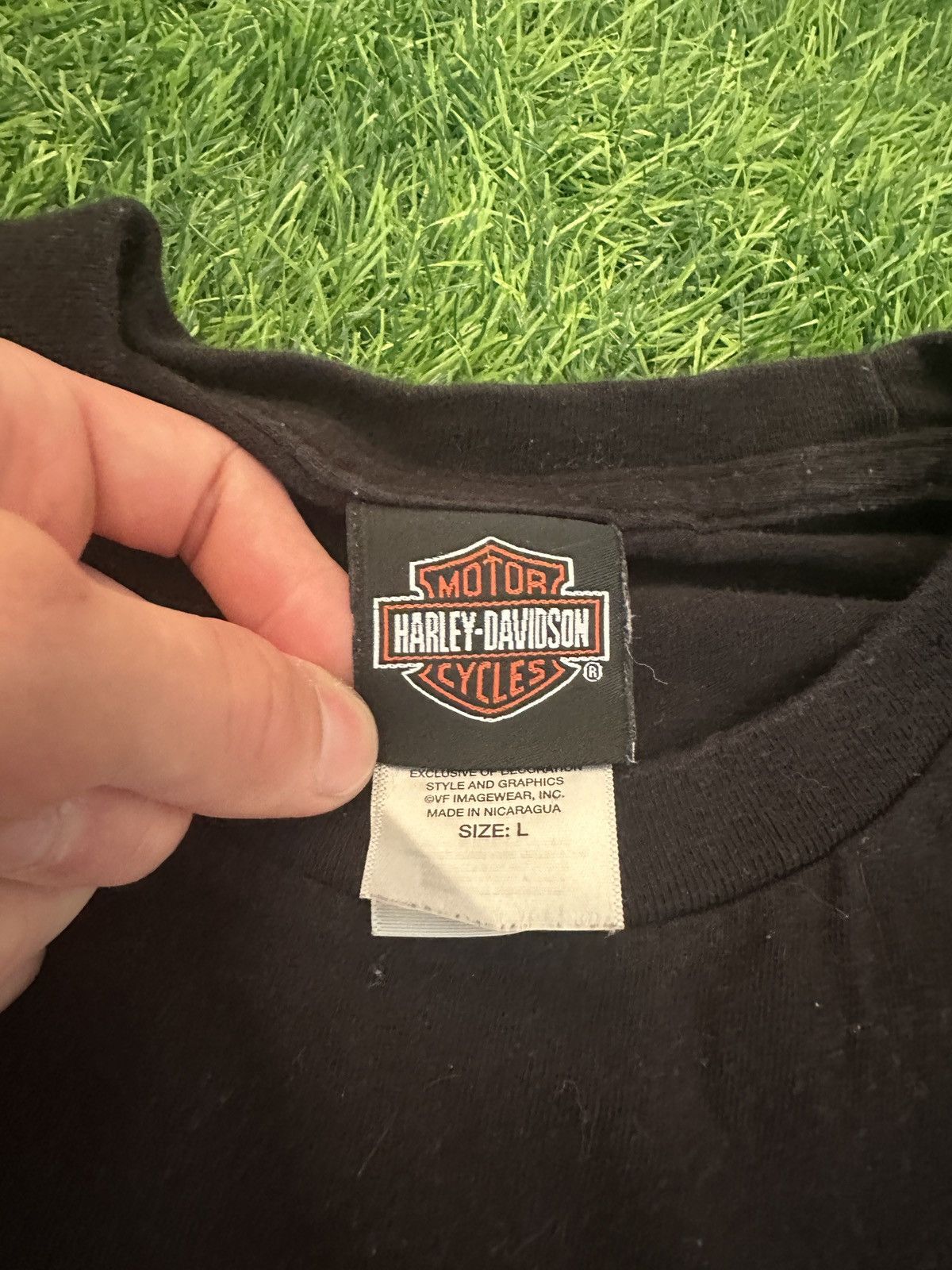 Harley Davidson Harley davidson motorycles flames alberta canada t shirt szL Size US L / EU 52-54 / 3 - 5 Thumbnail