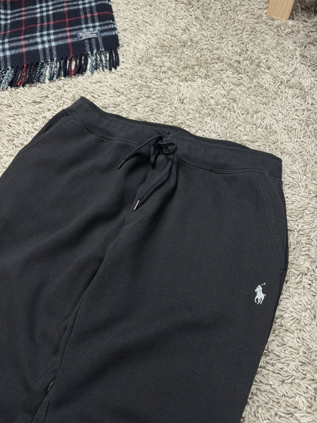 Polo Ralph Lauren × Ralph Lauren Purple Label Black trousers Polo Ralph Lauren original casual item Size US 34 / EU 50 - 2 Thumbnail