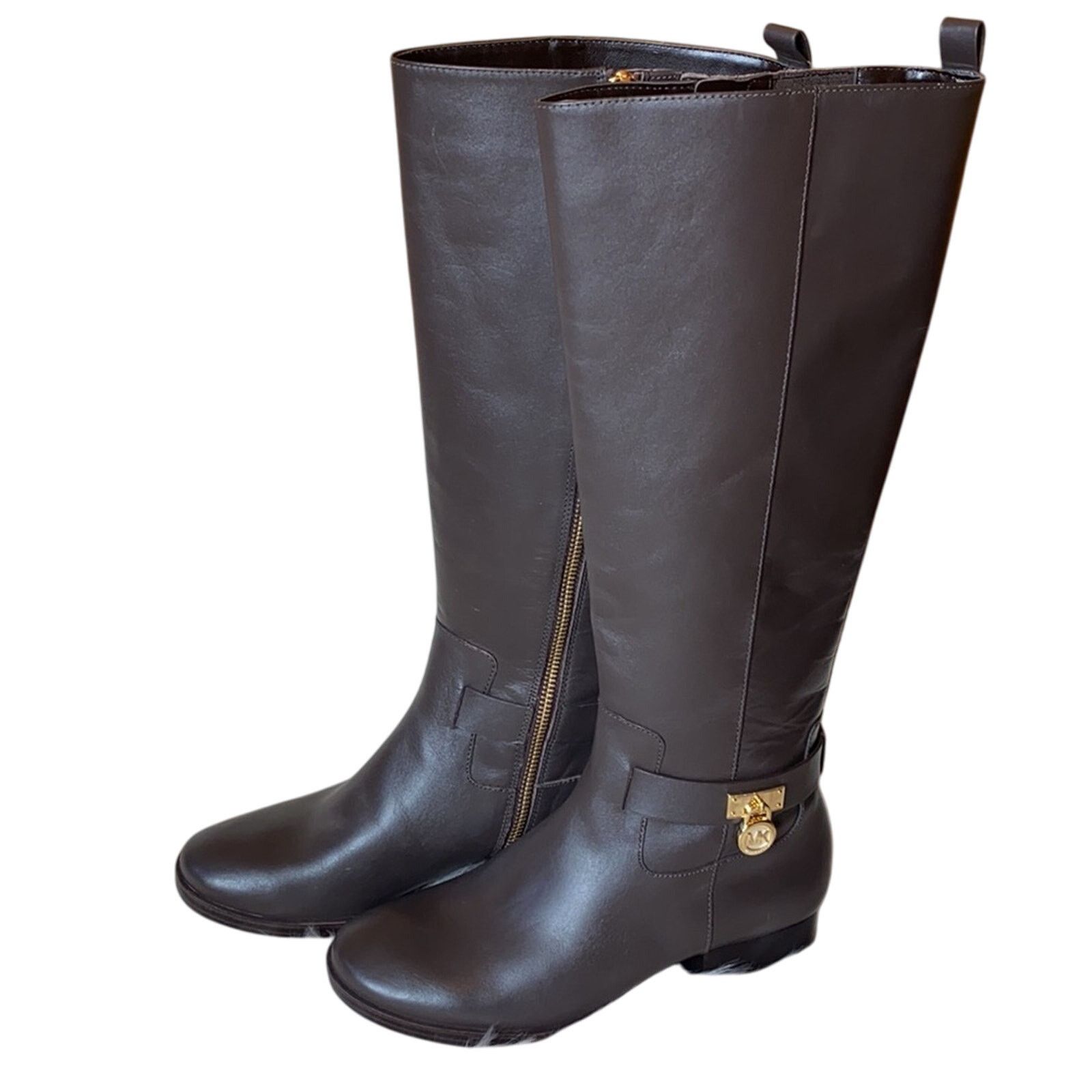 Michael Kors Michael Kors Ryan Leather Riding Boots 5.5 NWOT Size US 5.5 / IT 35.5 - 7 Thumbnail