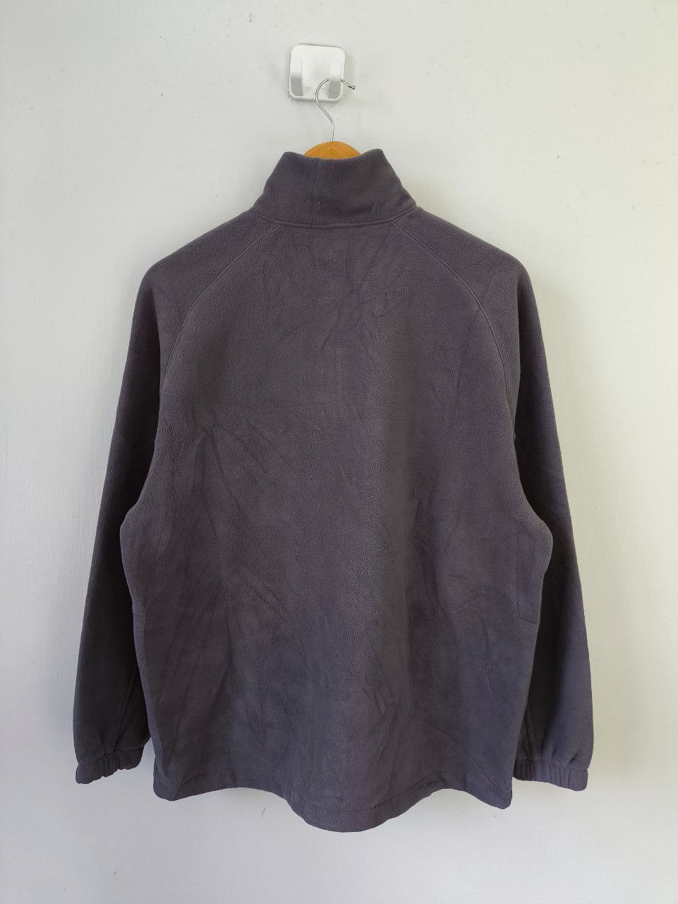 Nike Vintage NIKE Fleece Half Zipper Outdoor Jacket Size US M / EU 48-50 / 2 - 2 Thumbnail