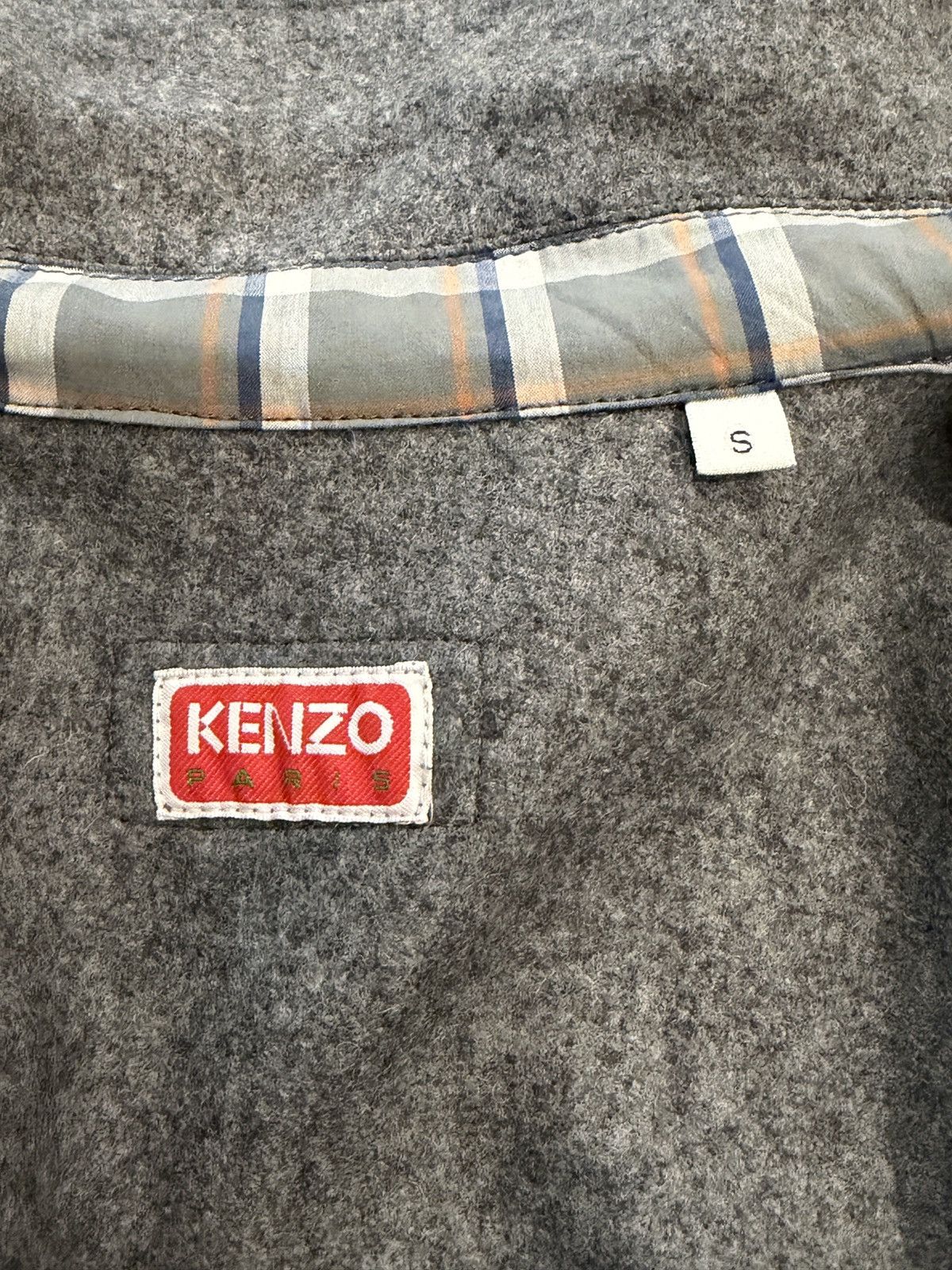 Kenzo Kenzo Boke Flower Wool Jacket Size US S / EU 44-46 / 1 - 3 Thumbnail