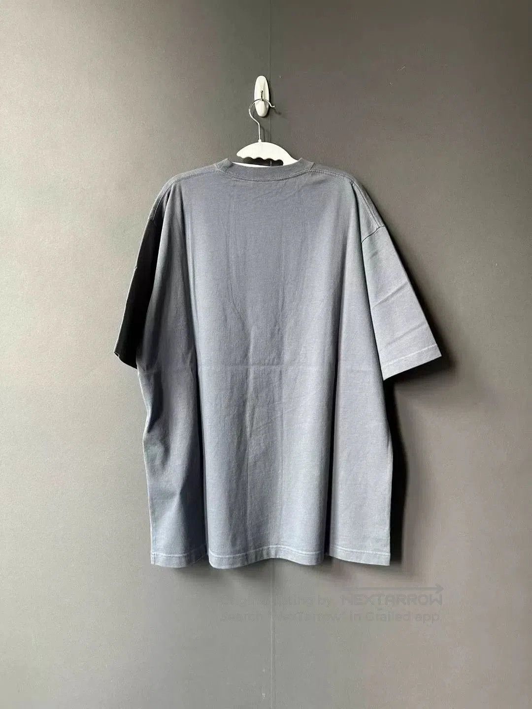 Balenciaga balenciaga gray blue short sleeve portrait tee. Size US S / EU 44-46 / 1 - 2 Thumbnail