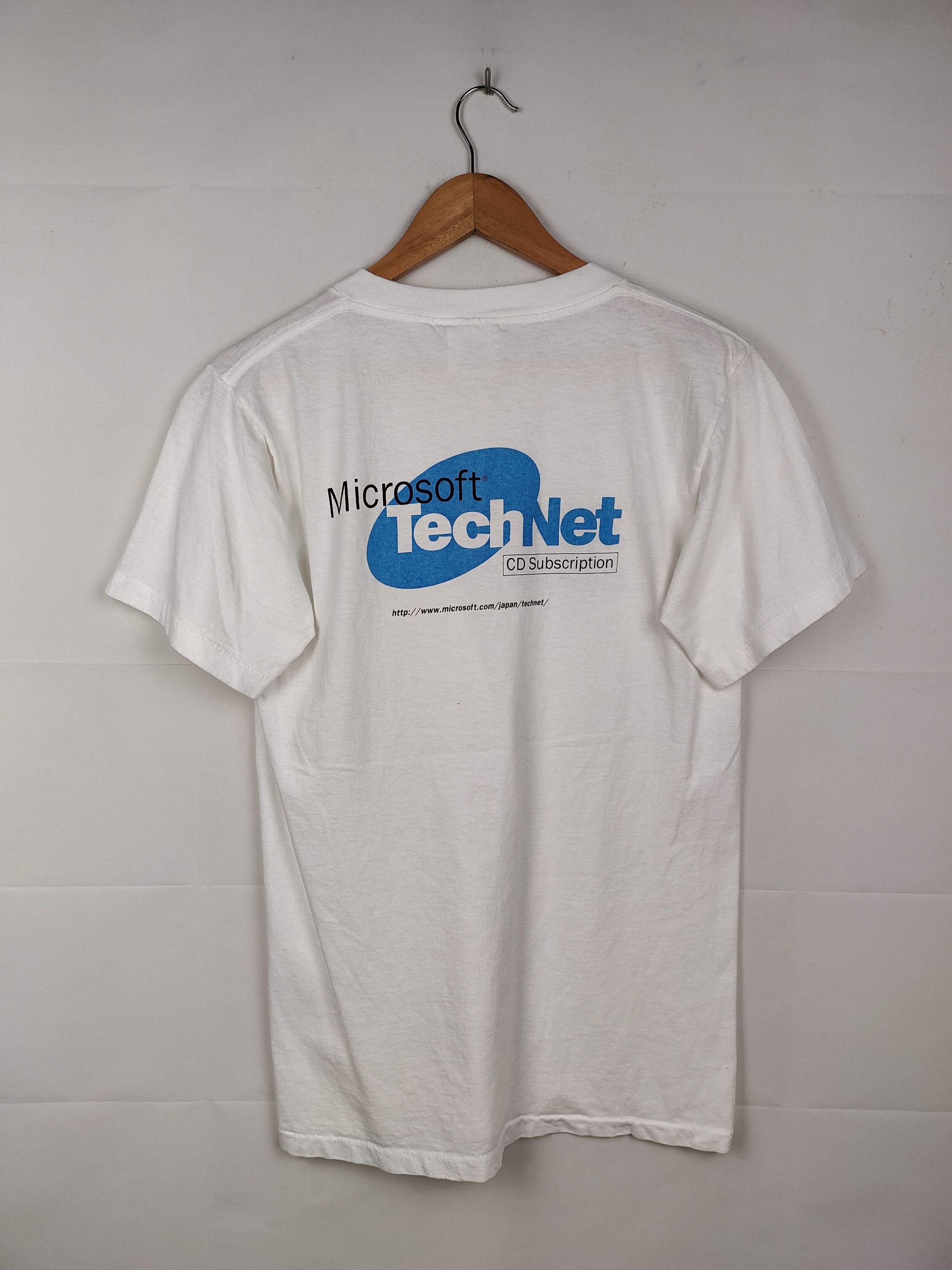 Microsoft × Vintage Vintage 90s Microsoft Shirt Size US S / EU 44-46 / 1 - 1 Thumbnail