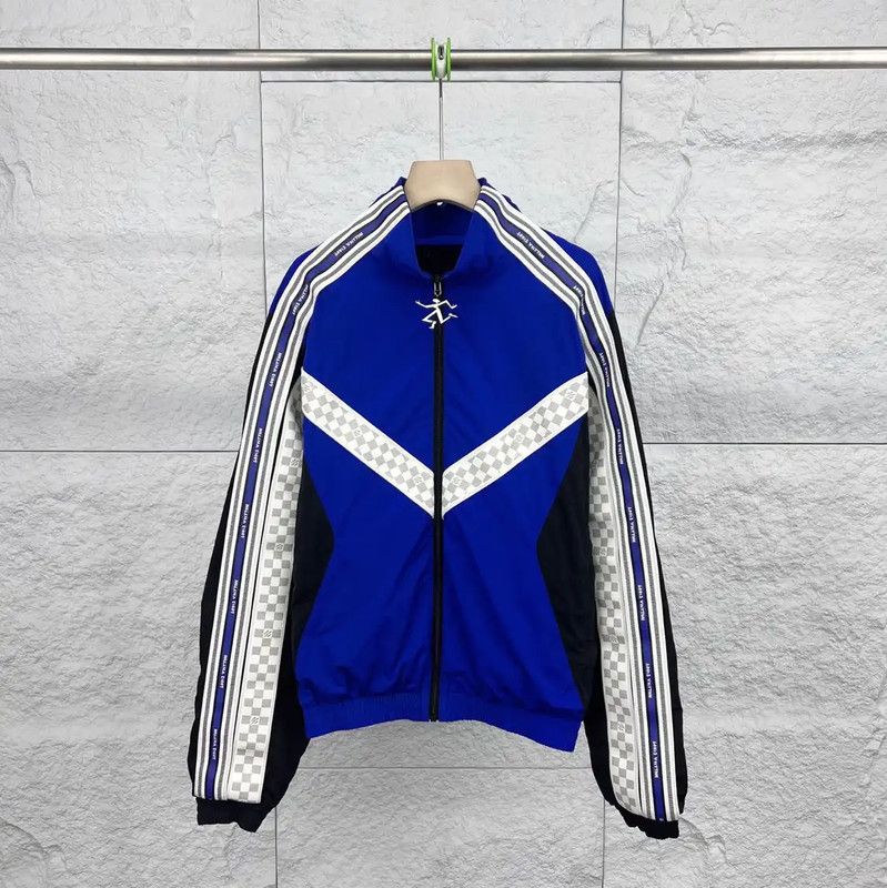 Louis Vuitton Louis Vuitton Blue XL Men's Jacket 0089 Size US XL / EU 56 / 4 - 1 Thumbnail