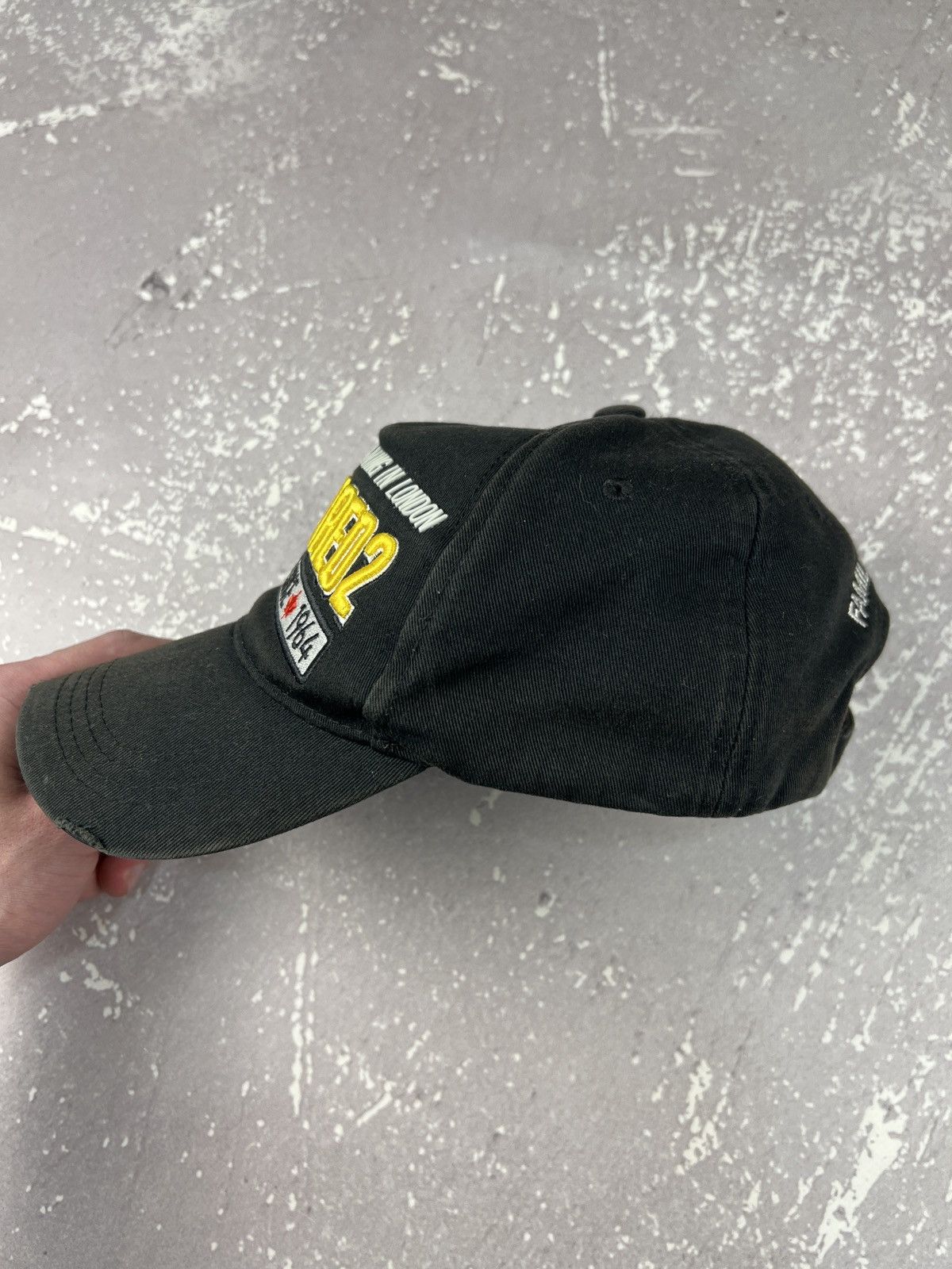 Dsquared2 Dsquared2 DS2 Family Business Baseball Cap Black Size ONE SIZE - 5 Thumbnail