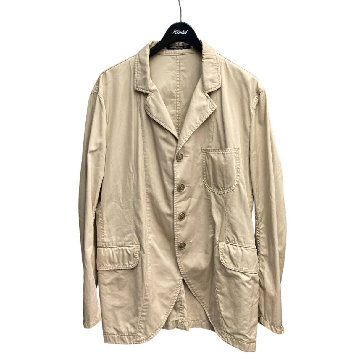 Yohji Yamamoto Yohji Yamamoto pour homme/HB-J58-069 Tailored jacket Size US XL / EU 56 / 4 - 1 Thumbnail