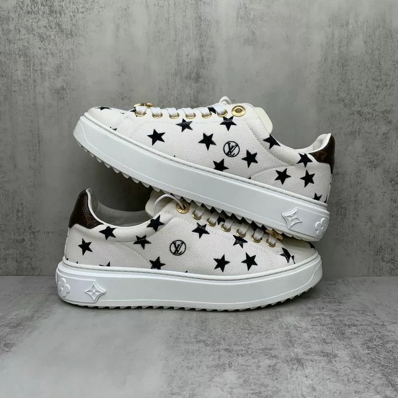 Louis Vuitton LV Time Out Star Sneakers Size 36-2506 Size US 6 / IT 36 - 2 Thumbnail