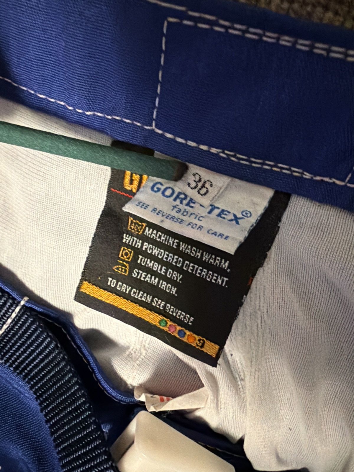 Goretex GORE-TEX MS Racing Pants Blue AOP Size US 36 / EU 52 - 9 Thumbnail