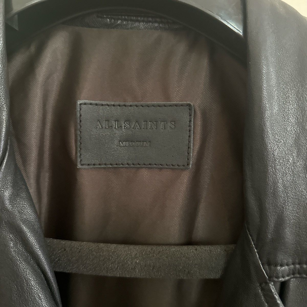 Allsaints All saints leather jacket Size US M / EU 48-50 / 2 - 2 Thumbnail