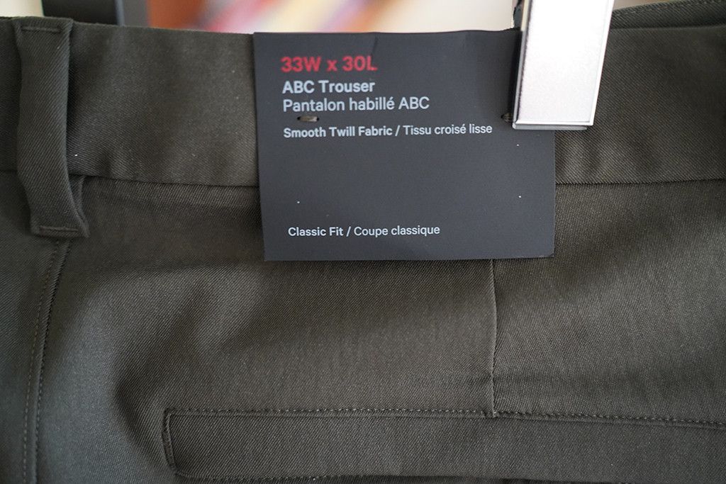 Lululemon ABC Trouser Classic Fit 30L Size US 33 - 5 Thumbnail