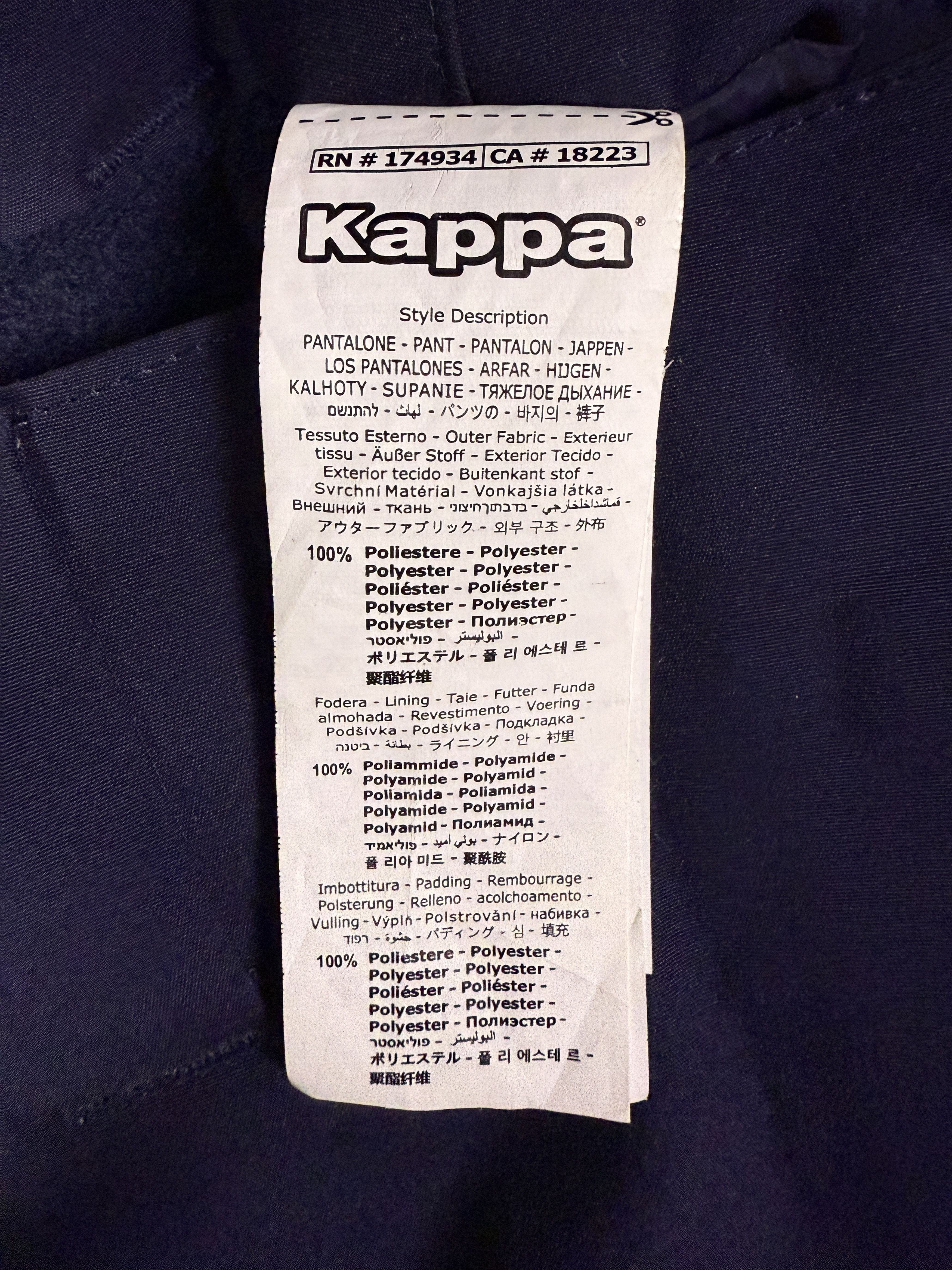 Kappa Kappa FW20 Navy Ski Pants Size US 30 / EU 46 - 5 Thumbnail