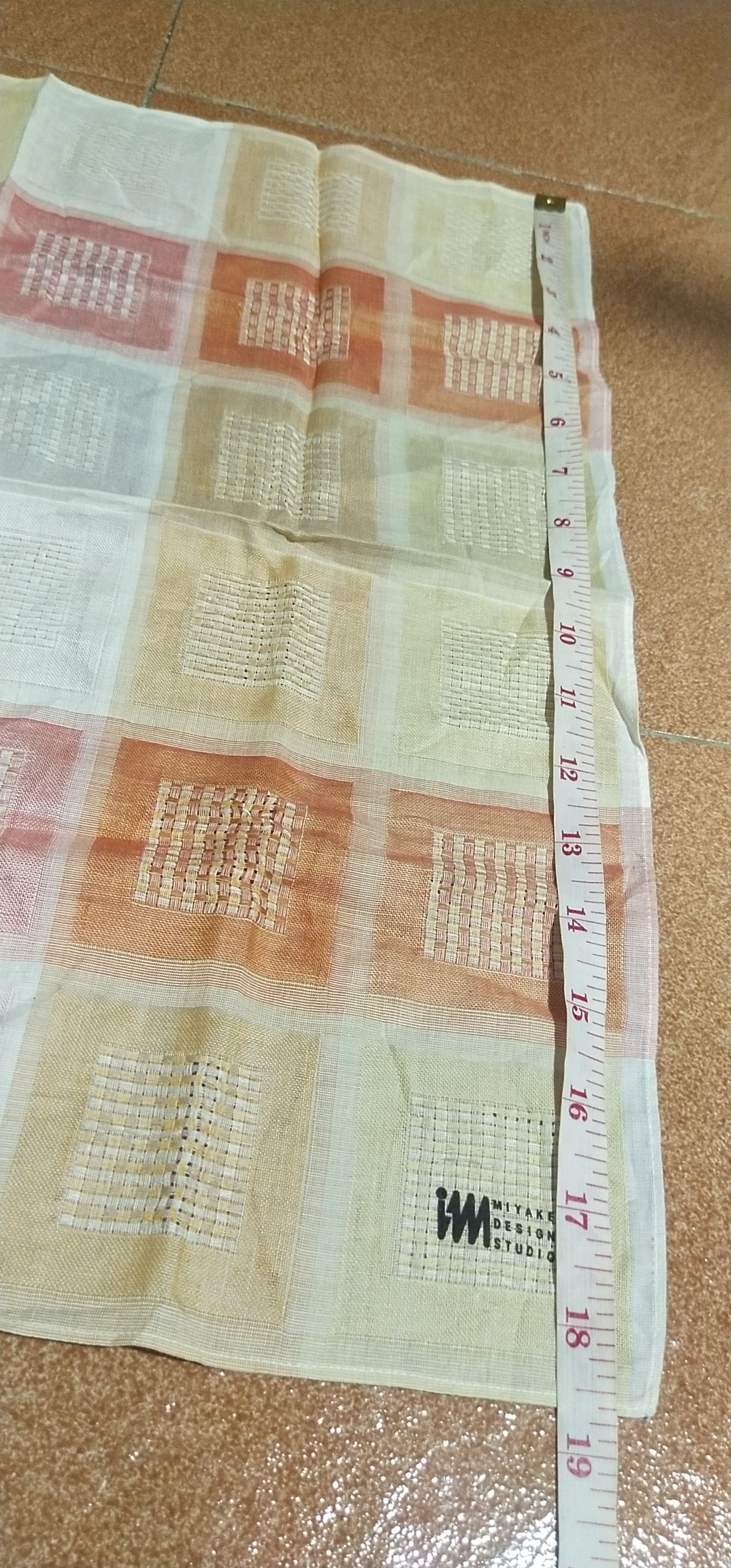 Issey Miyake Final Drop Issey Miyake Multicolour Handkerchief Size ONE SIZE - 3 Thumbnail
