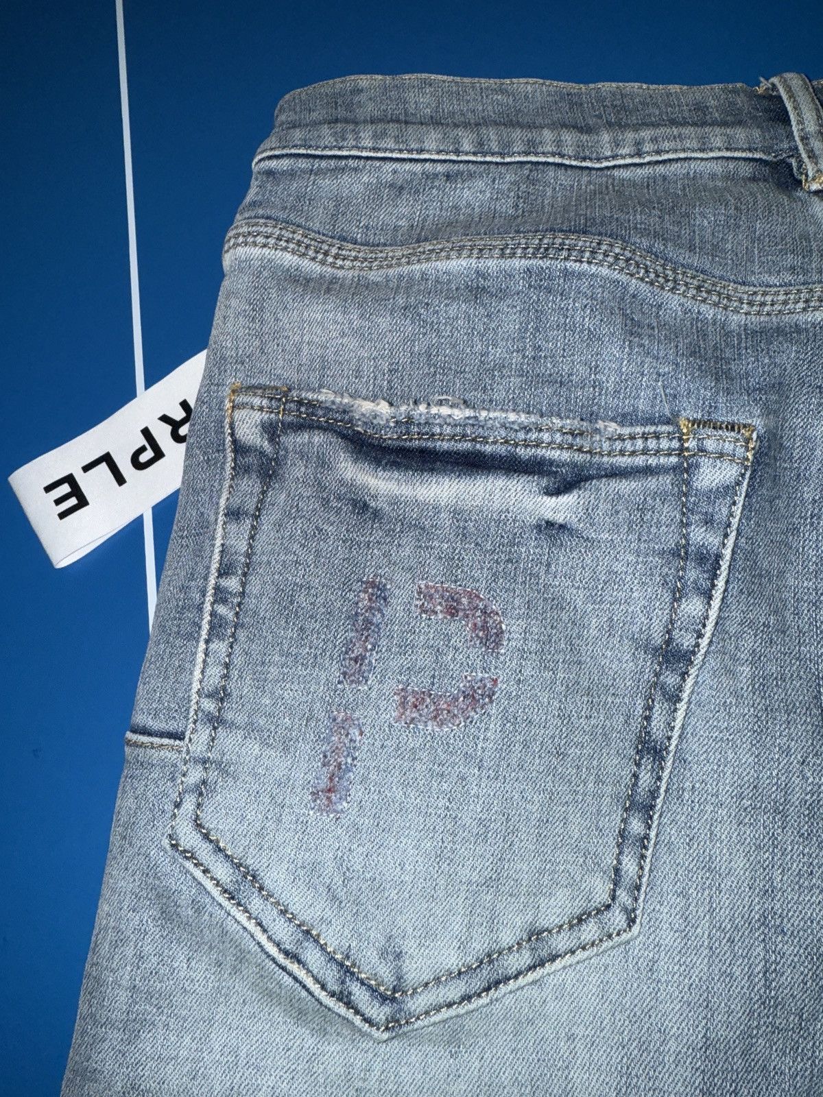 Purple Brand slim fit purple jeans Size US 31 - 7 Thumbnail